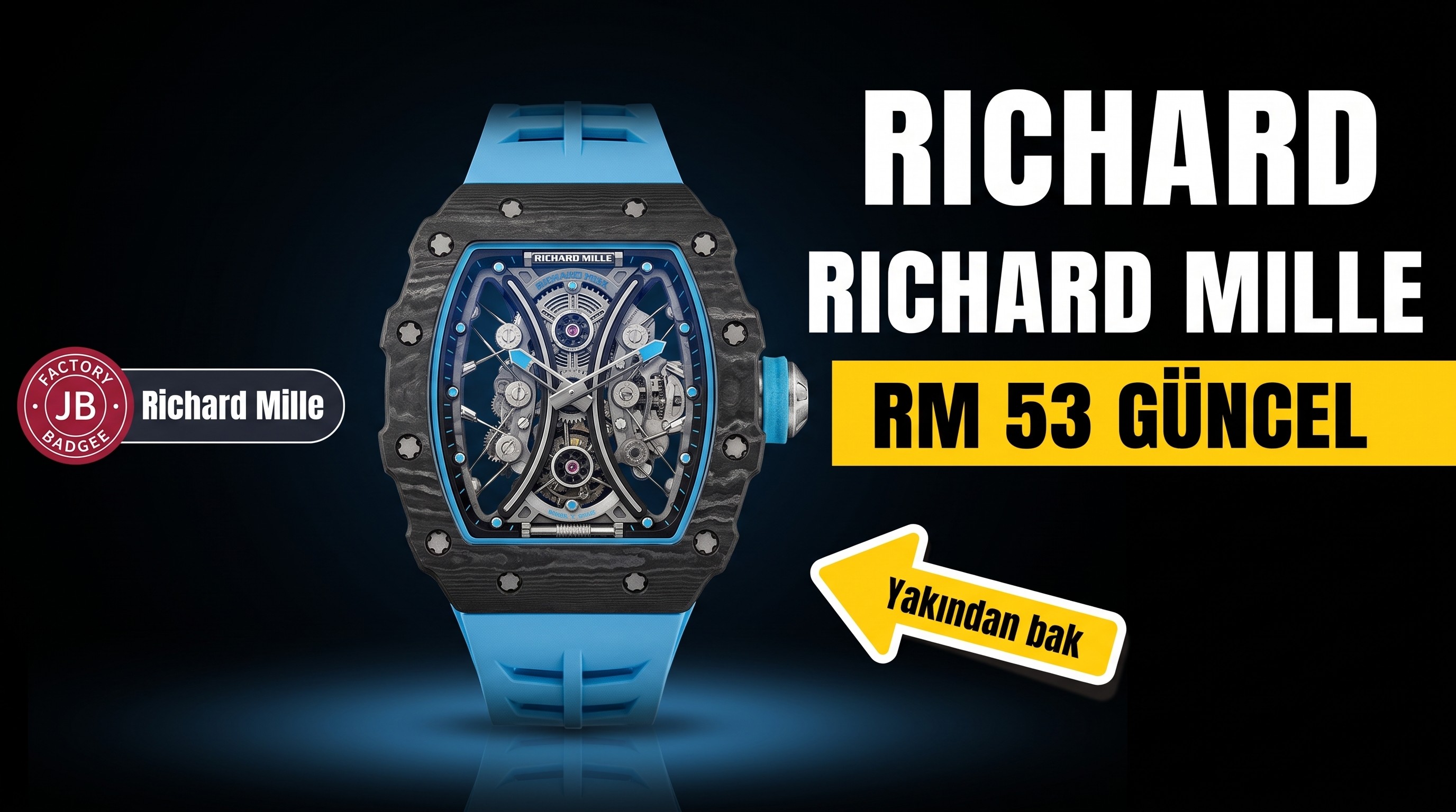 Richard Mille RM53-01 JB Factory İncelemesi