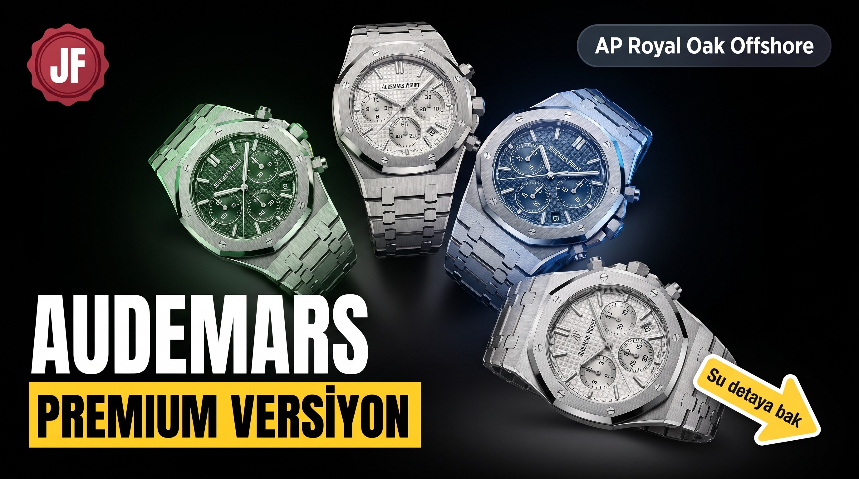 JF Factory Audemars Piguet Royal Oak Offshore 2023 Piyasadaki En Üst Versiyon