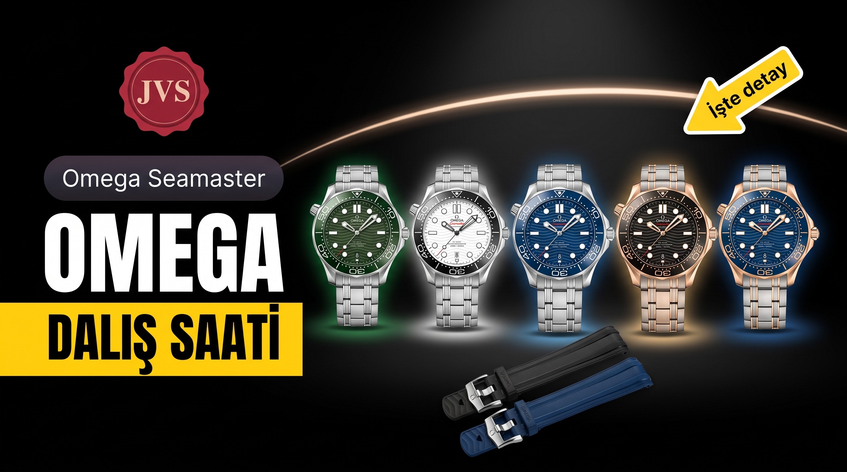 JVS Factory Omega Seamaster 300m Saat İncelemesi