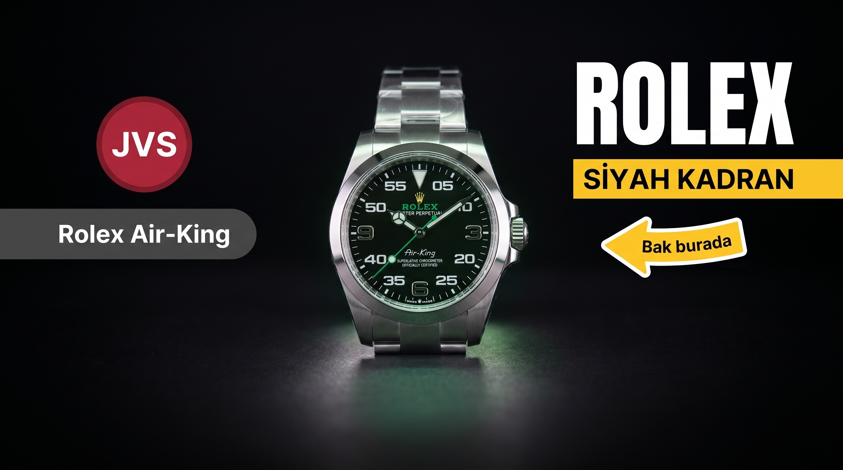 JVS Factory Rolex Air King 126900 İncelemesi