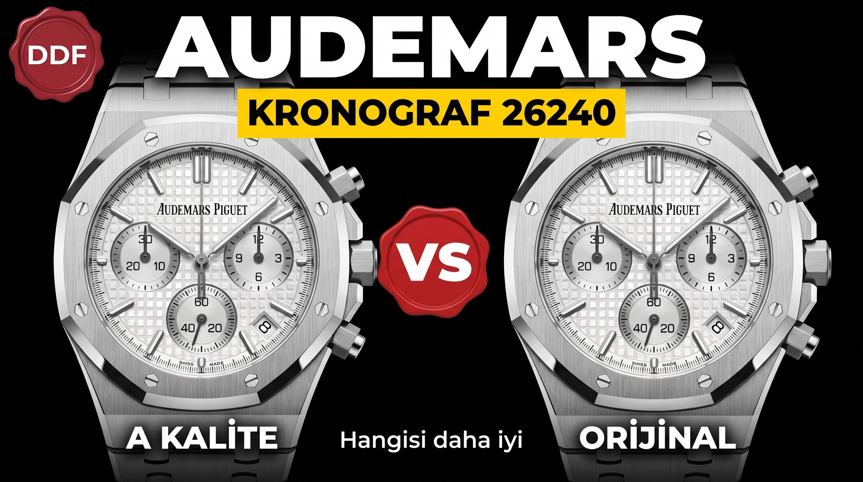 Karşılaştırmalı İnceleme: AP Royal Oak Chrono 26240 SS DDF