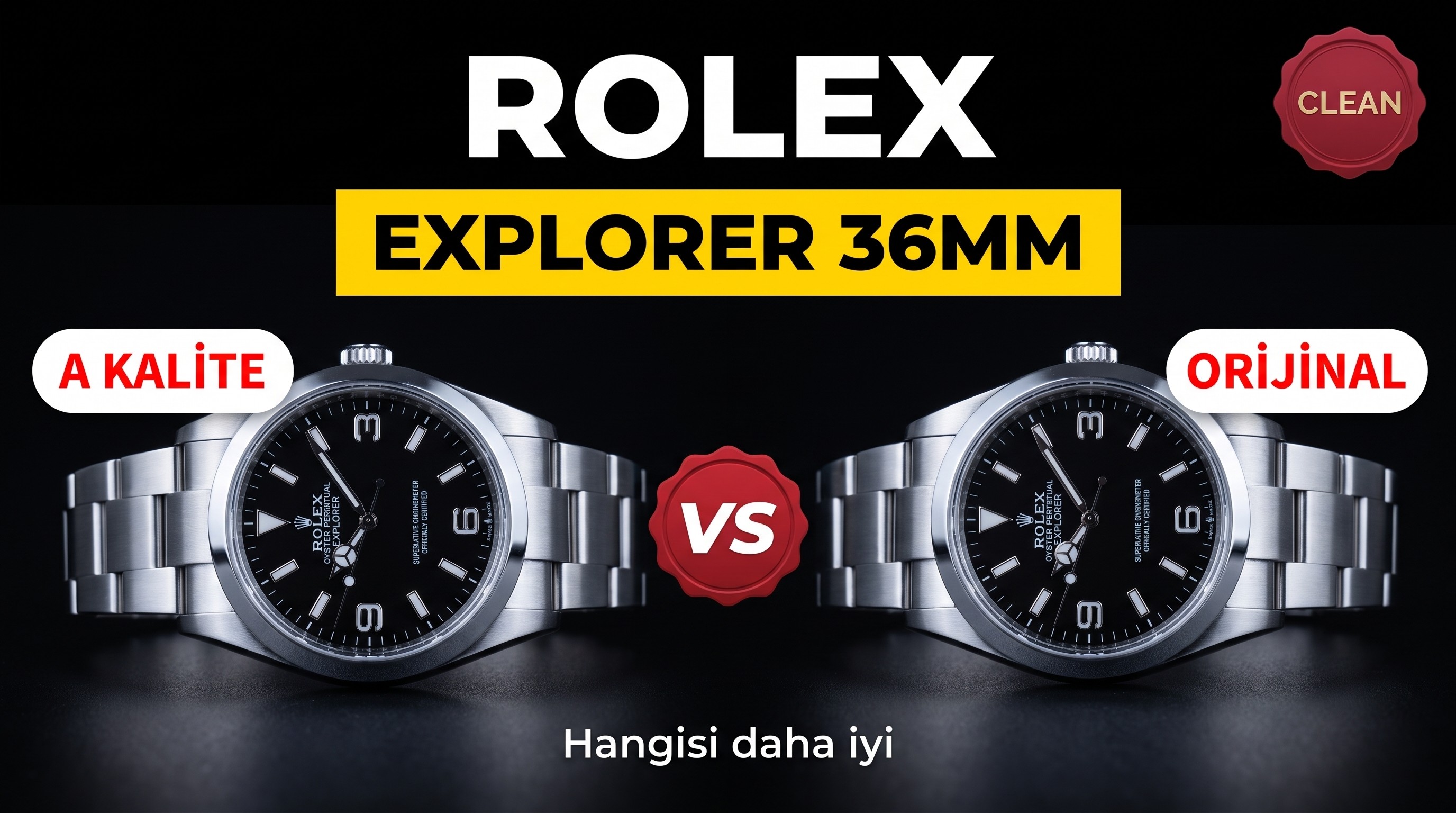 Rolex Explorer M124270-0001 Clean Factory İncelemesi