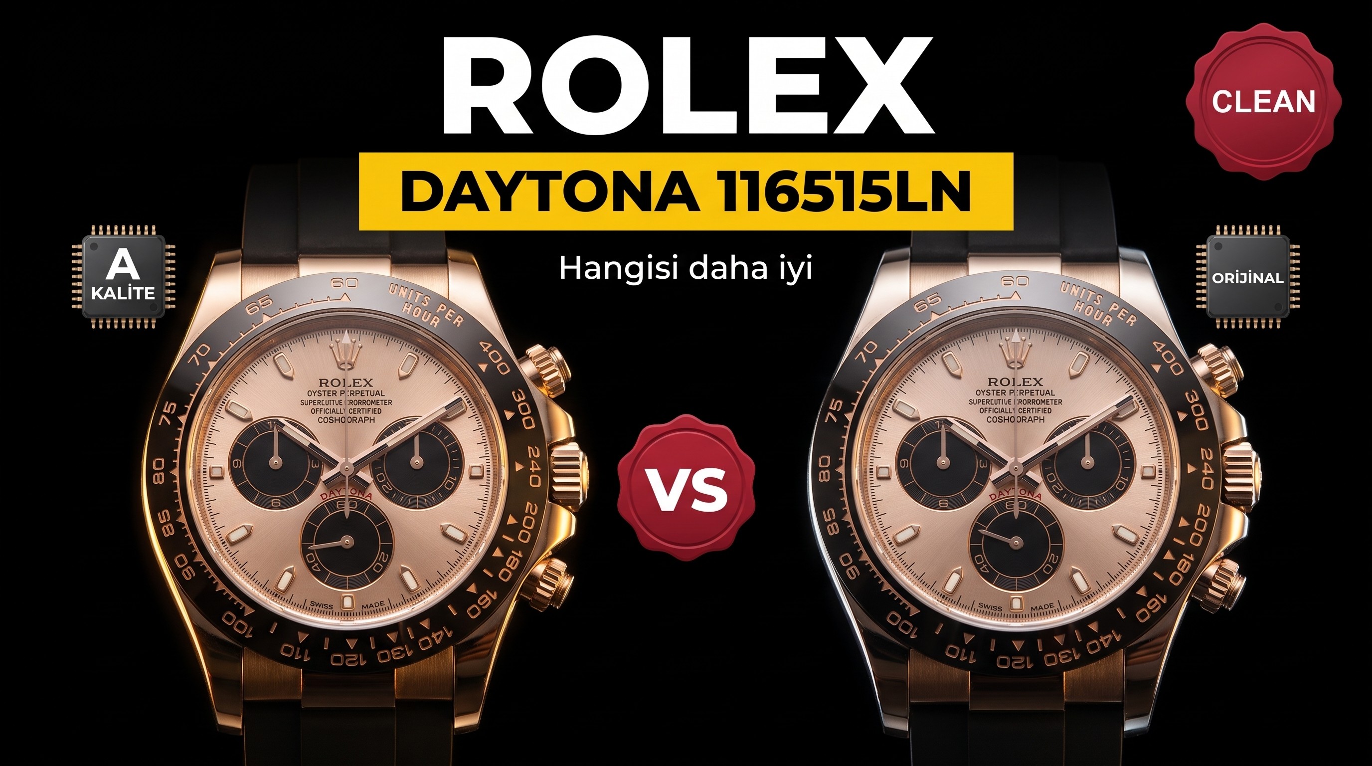 Rolex Daytona 116515LN-0059 Clean Factory İncelemesi