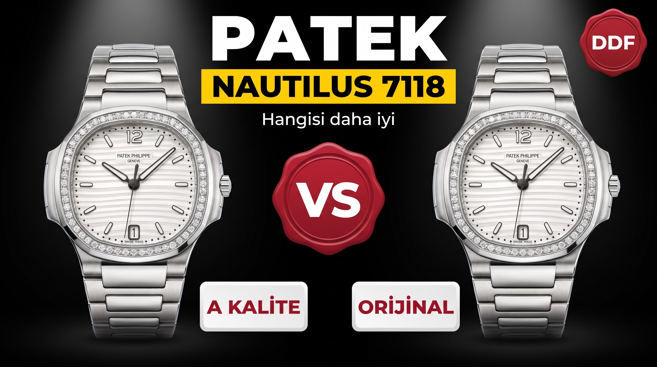 Karşılaştırmalı İnceleme: PP Nautilus 7118 Ladies DDF