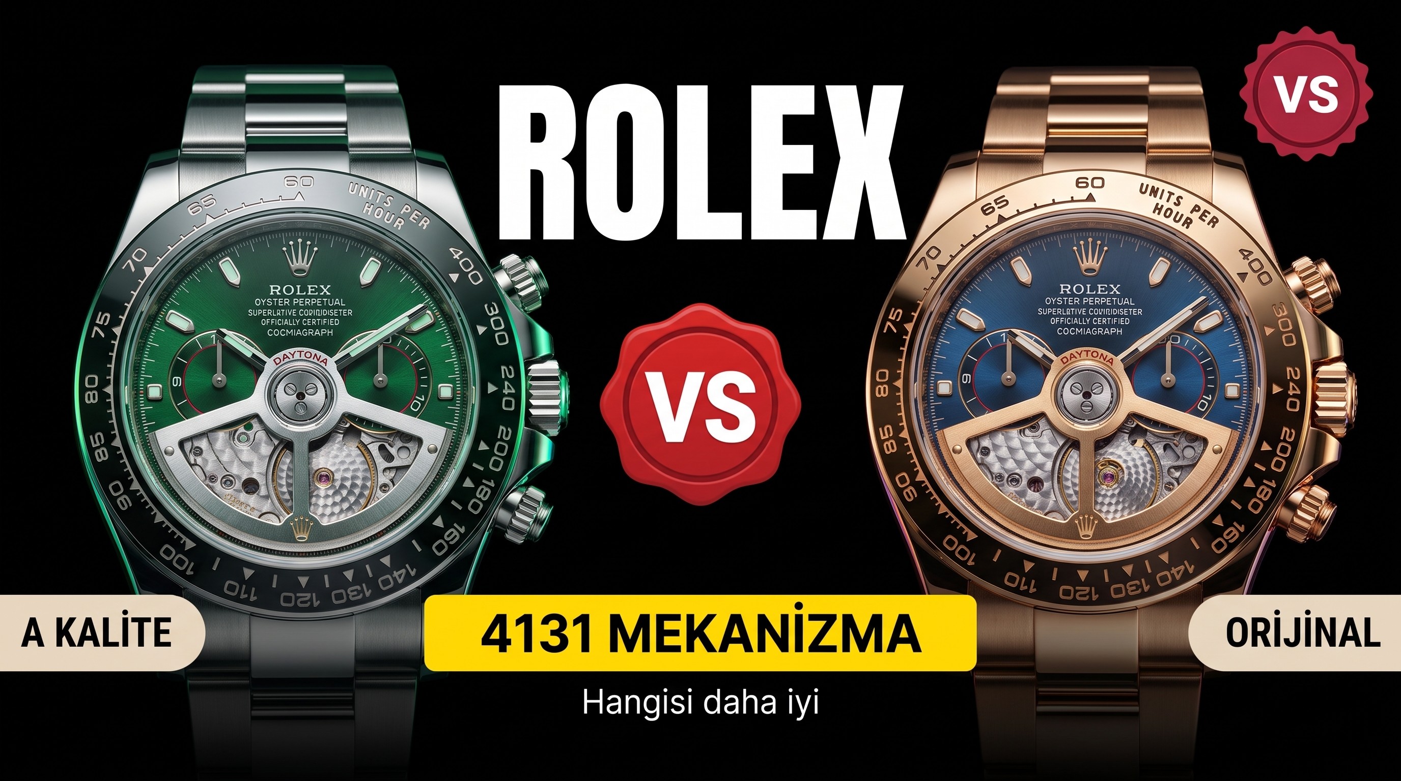 Rolex 4131 Clean Factory İncelemesi