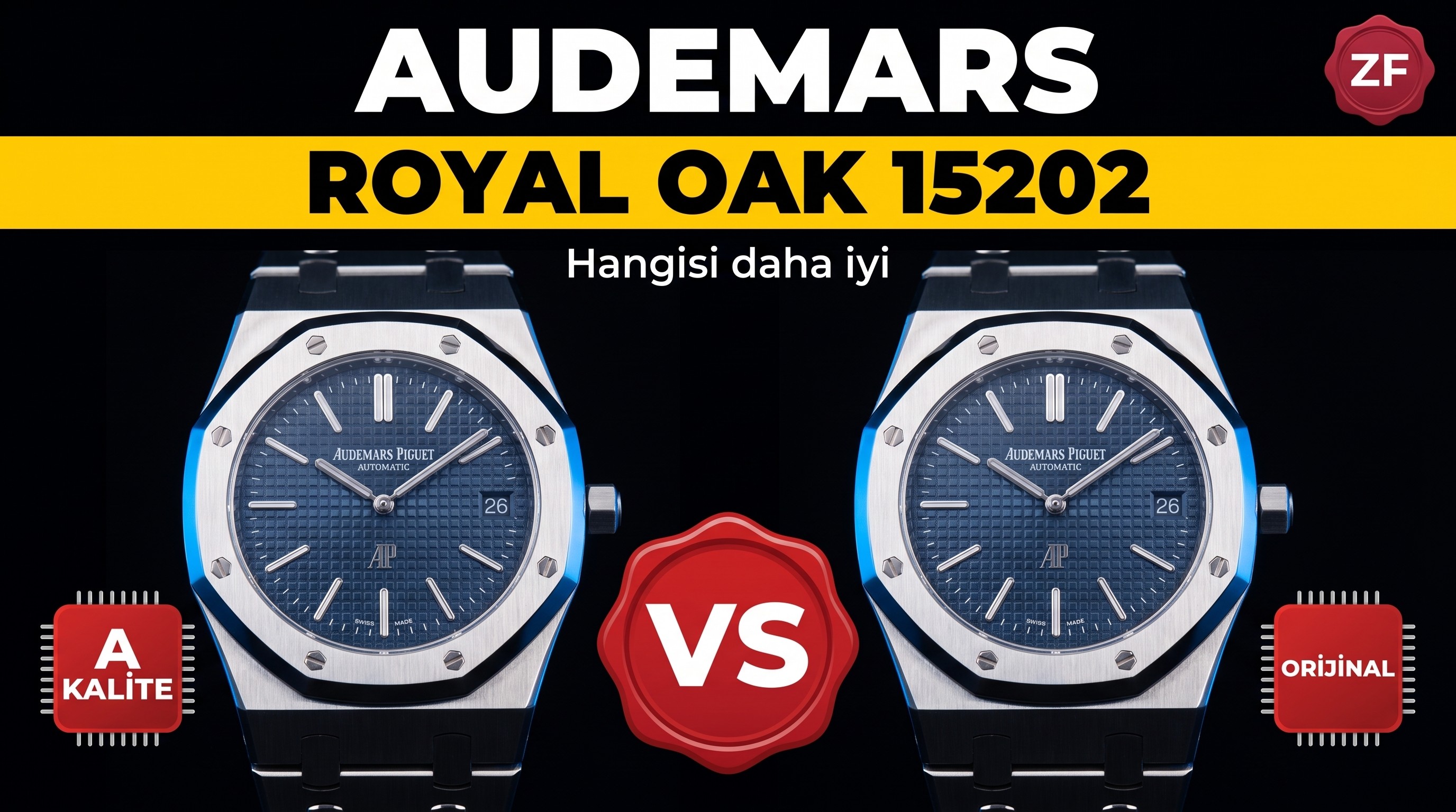 Audemars Piguet Royal Oak 15202ST ZF Factory İnc...
