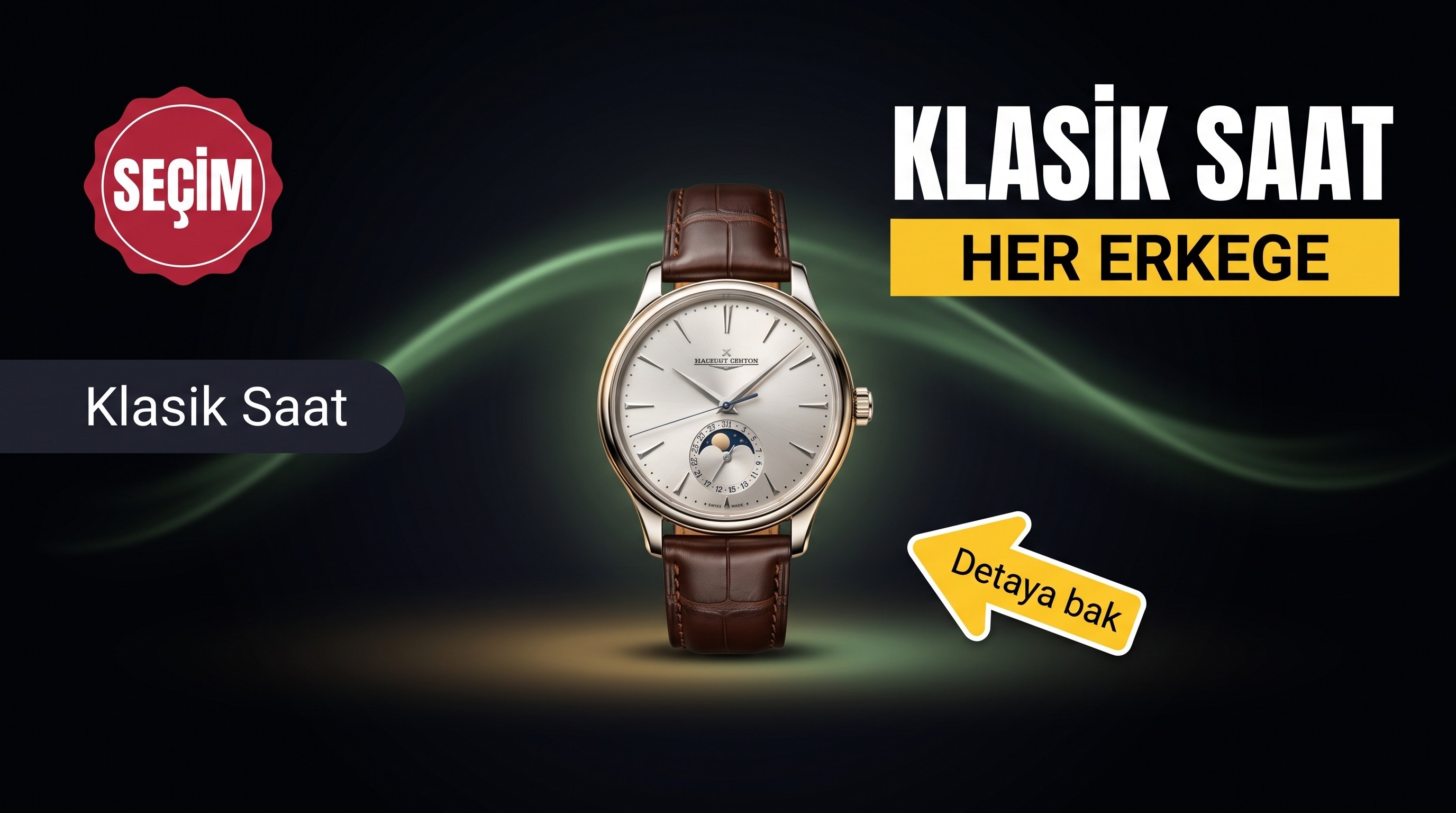 Klasikliği hiç solmayan, her erkeğin sahip olmay...