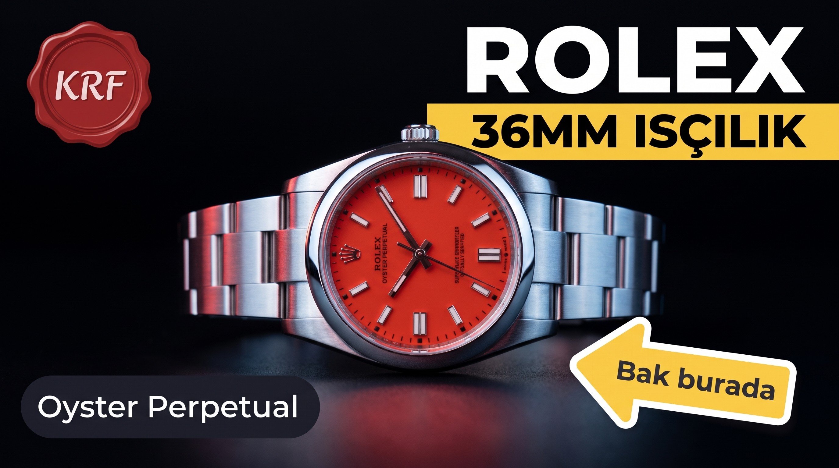 KRF Factory Rolex Oyster Perpetual 126000-0007 serisi 36 mm işçilik nasıl?