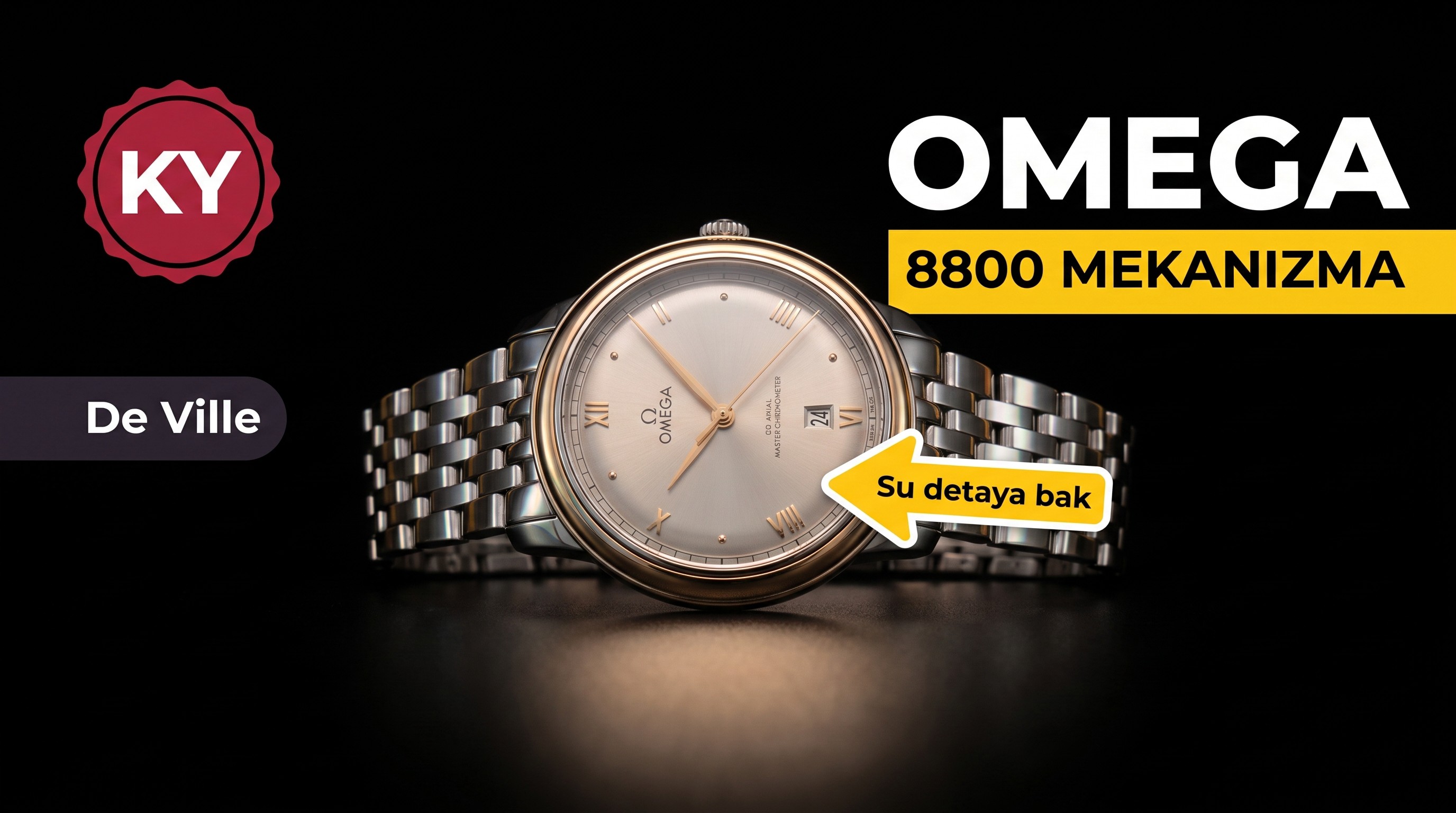 KY Factory Omega De Ville 8800 mekanizmasının işçiliği nasıl? Mks ile ne farkı var?