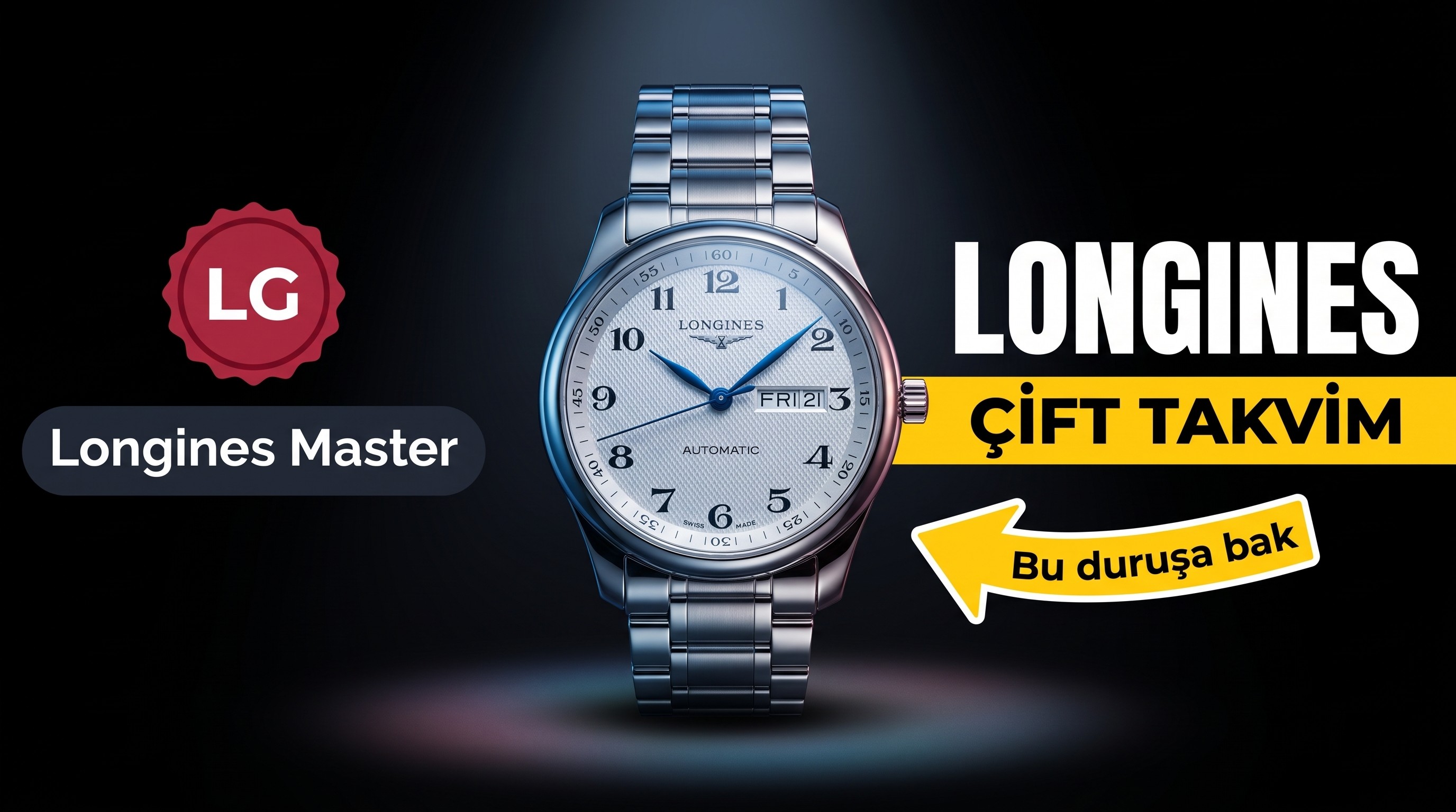 LG Factory Longines Master Collection çift takvim: orijinal ve diğer versiyonlarla ayrıntılı karşılaştırma ve söküm
