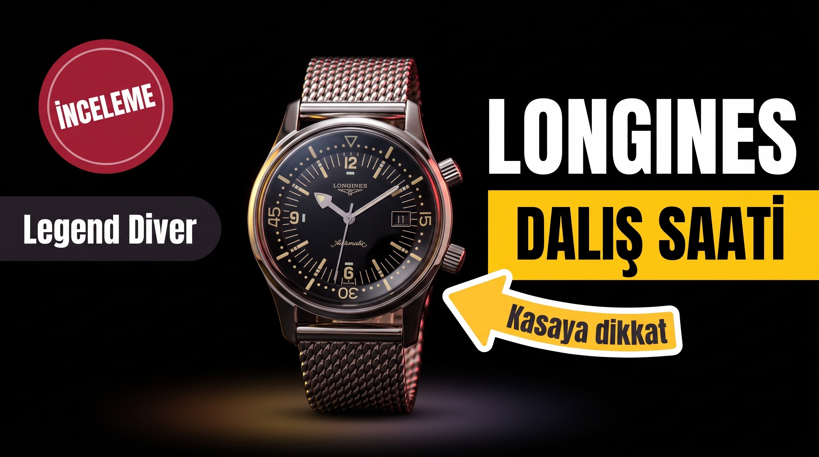 Longines Legend Diver Automatic İnceleme