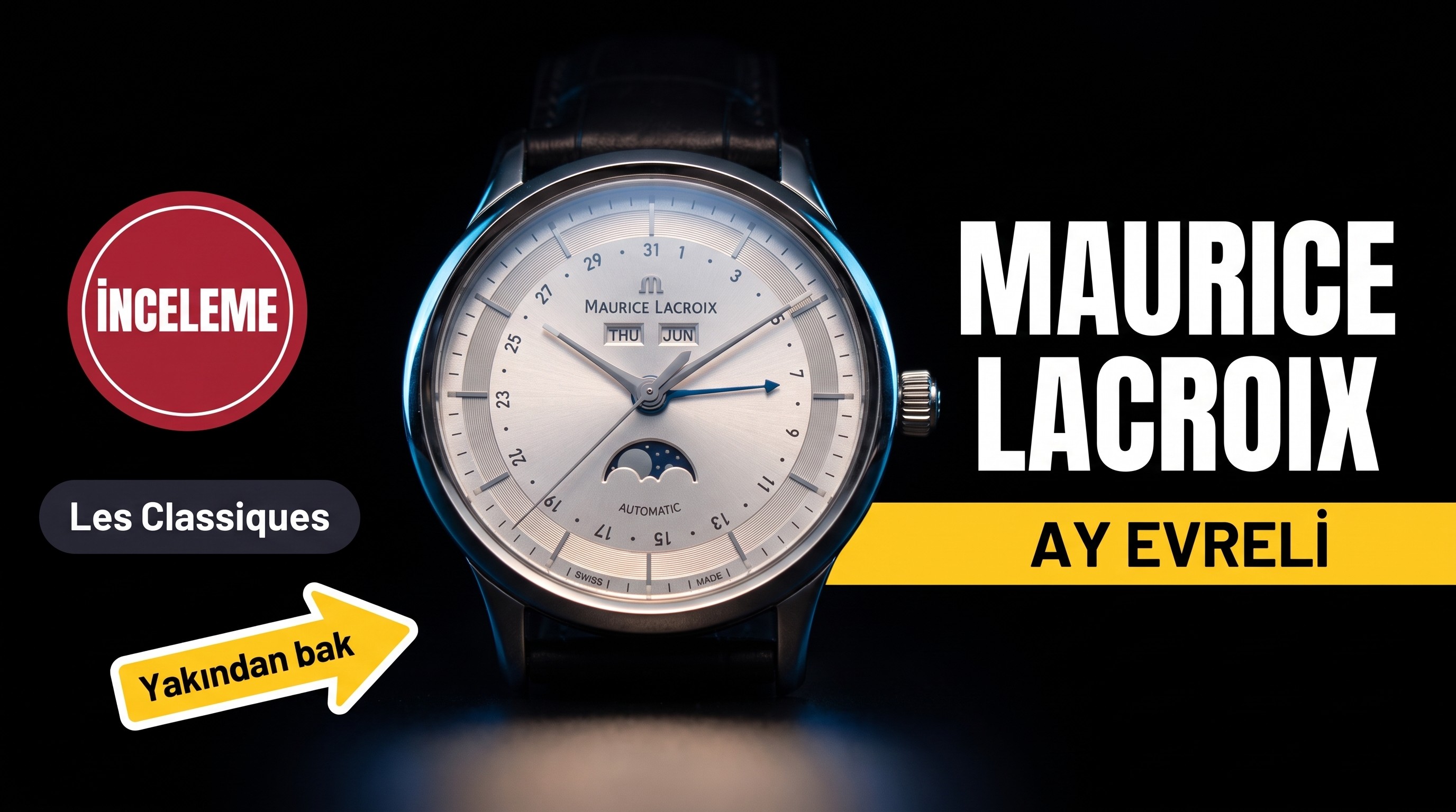 Maurice Lacroix Les Classiques Moonphase İncelemesi