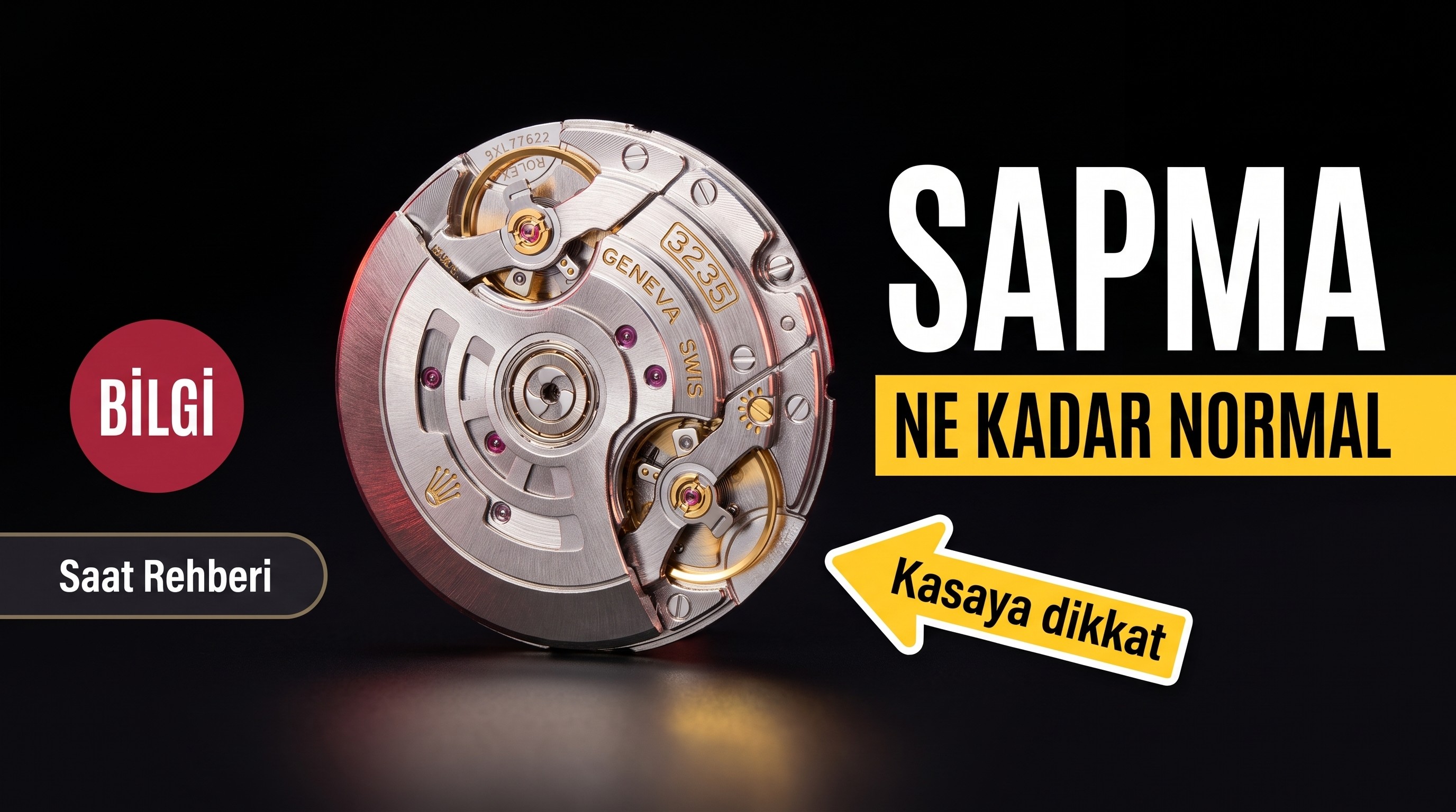 Mekanik saatlerde ne kadar sapma normal sayılır? Sapma nasıl azaltılır?
