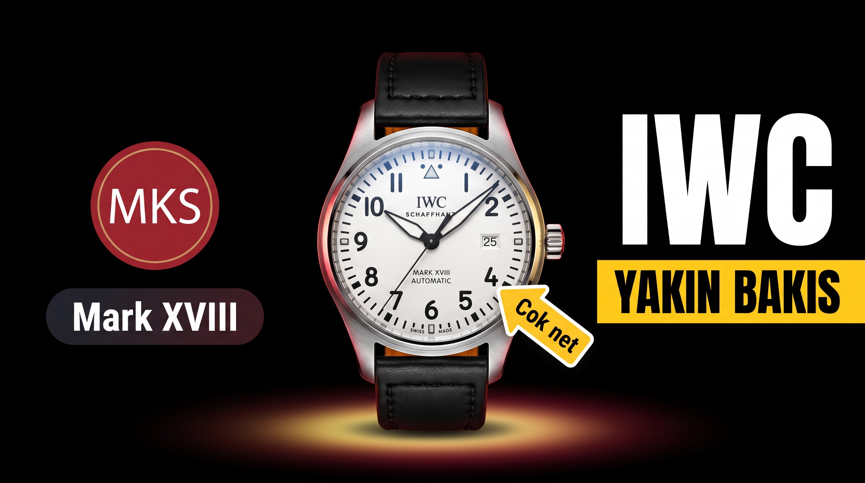 MKS Factory IWC Mark XVIII saatine yakından bakış