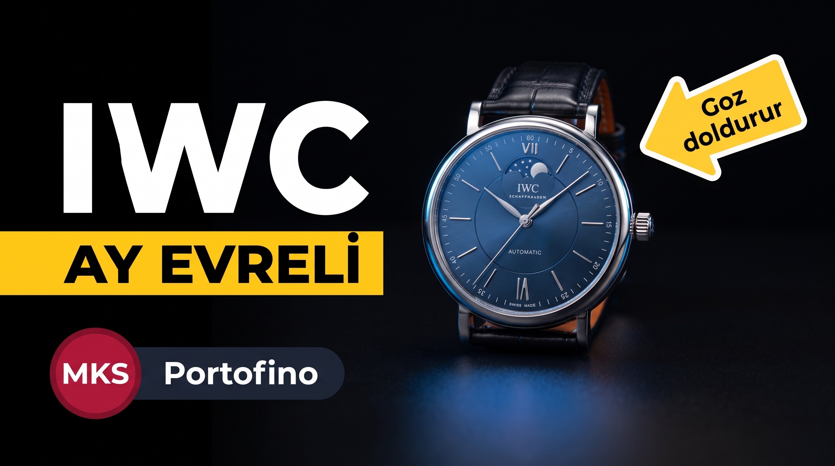 MKS Factory IWC Portofino Ay Evreli Kol Saati İncelemesi