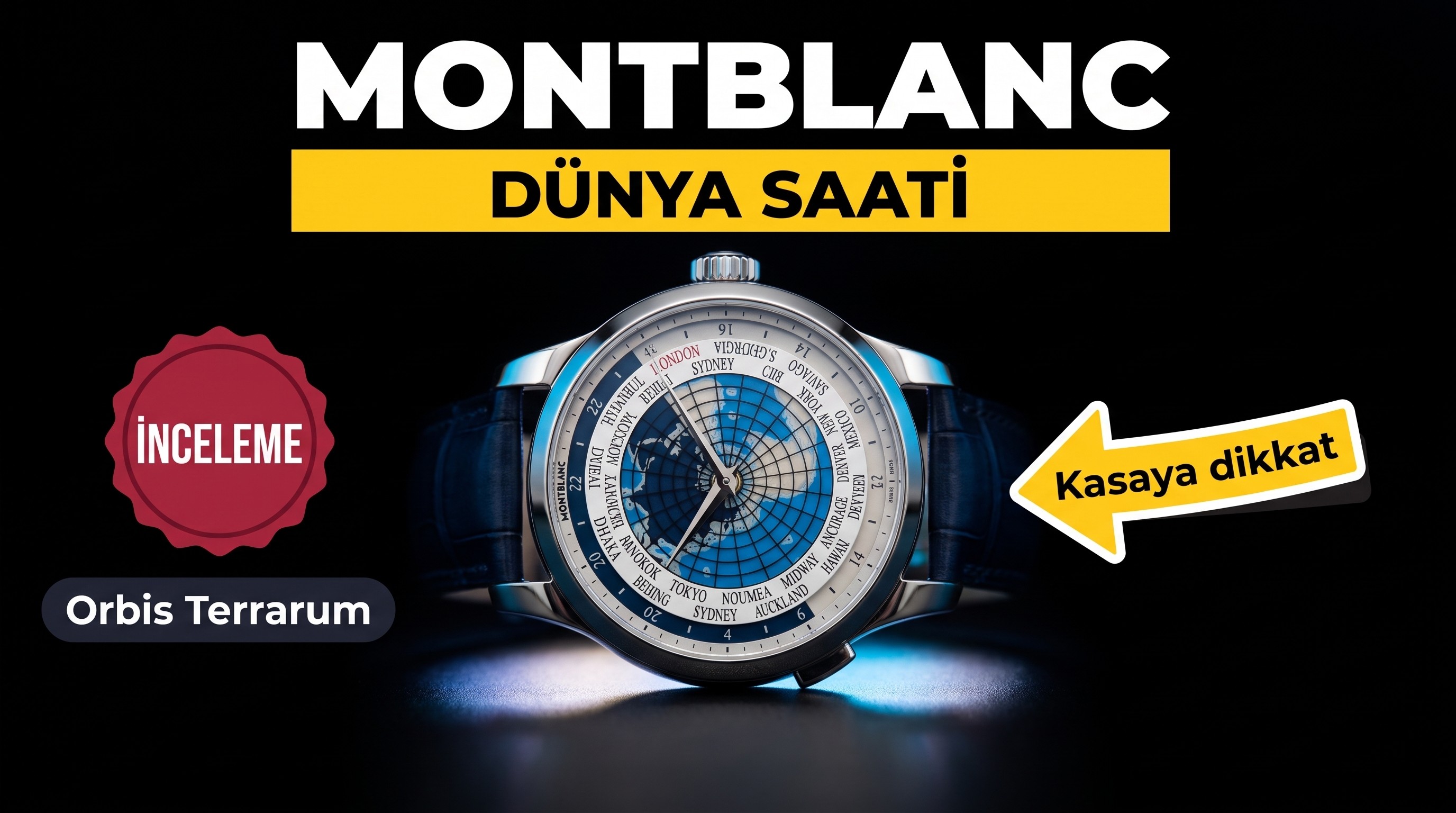 Montblanc Heritage Spirit Orbis Terrarum World Time İncelemesi