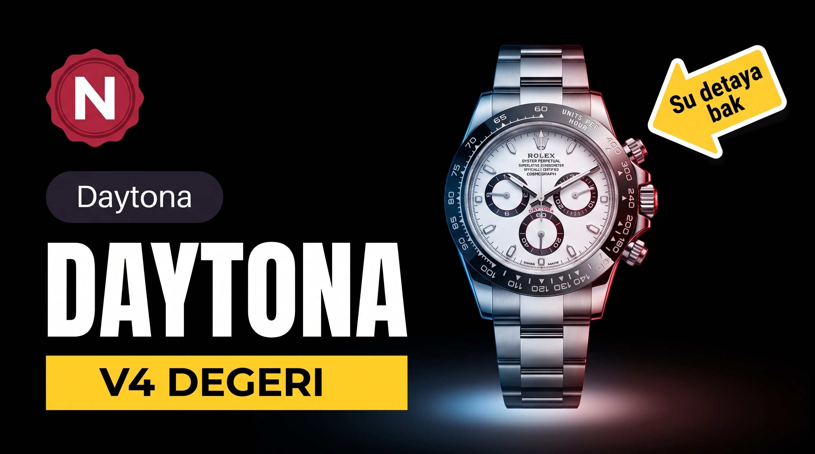 Rolex Daytona Noob Factory İncelemesi