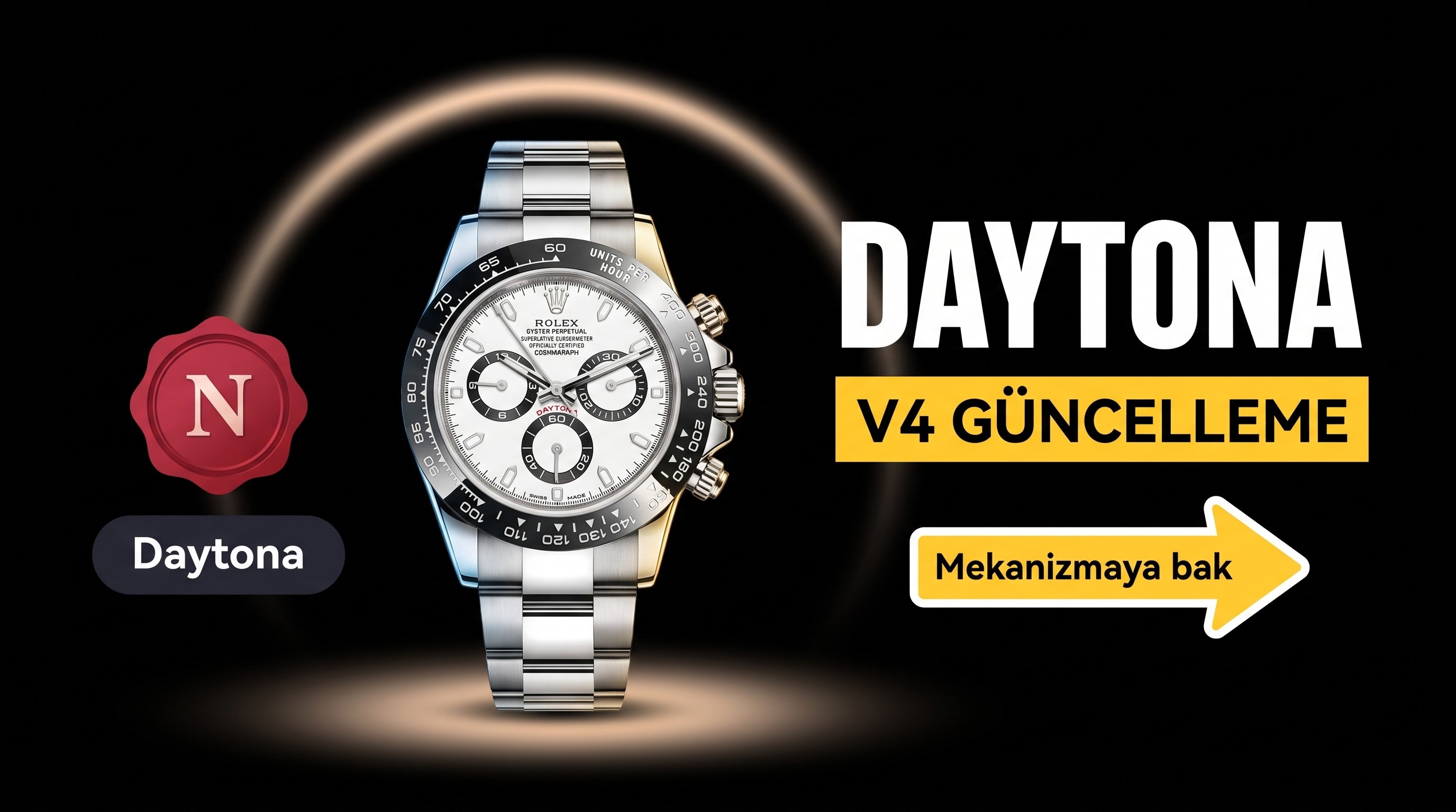 Rolex Daytona Noob Factory İncelemesi