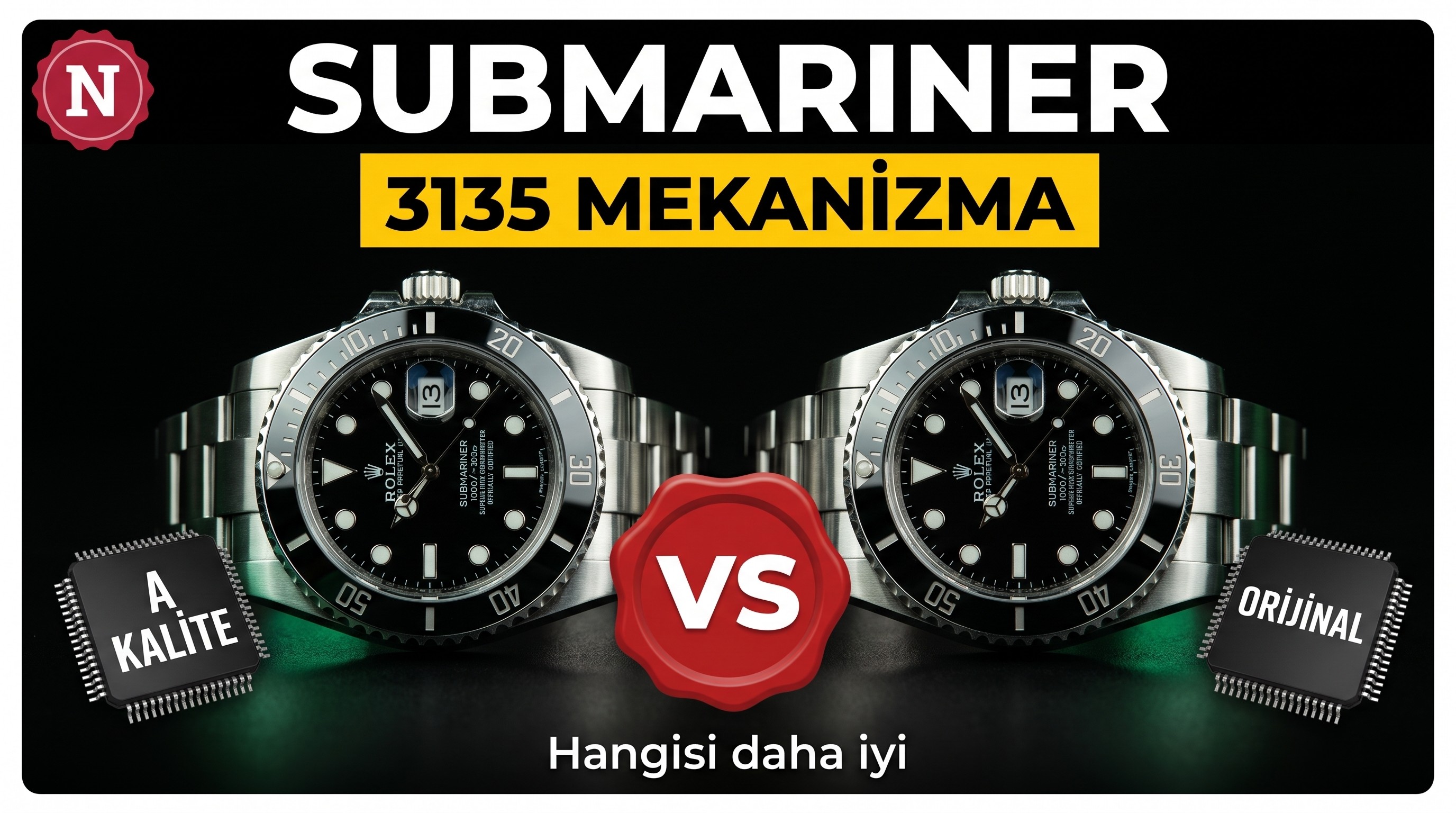 Rolex Submariner V9 Factory İncelemesi