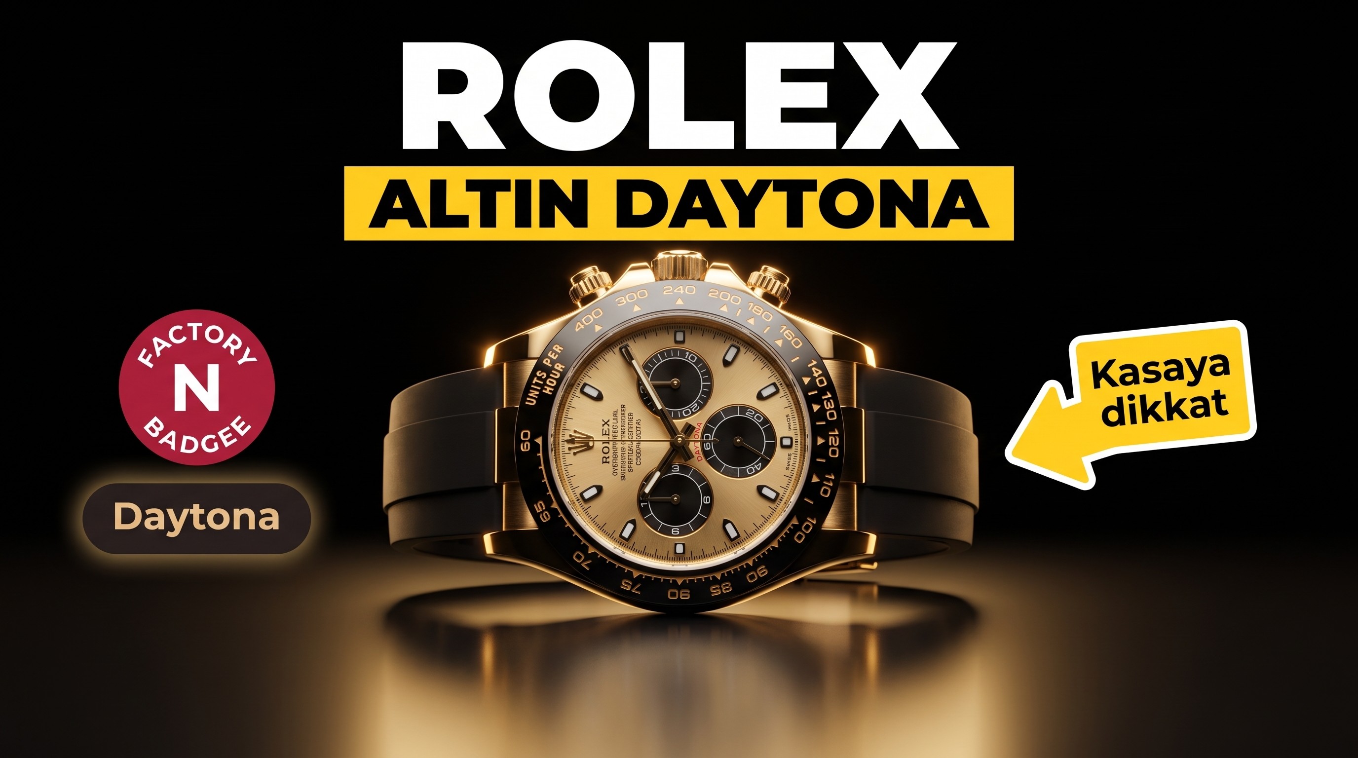 Rolex Daytona Noob Factory İncelemesi