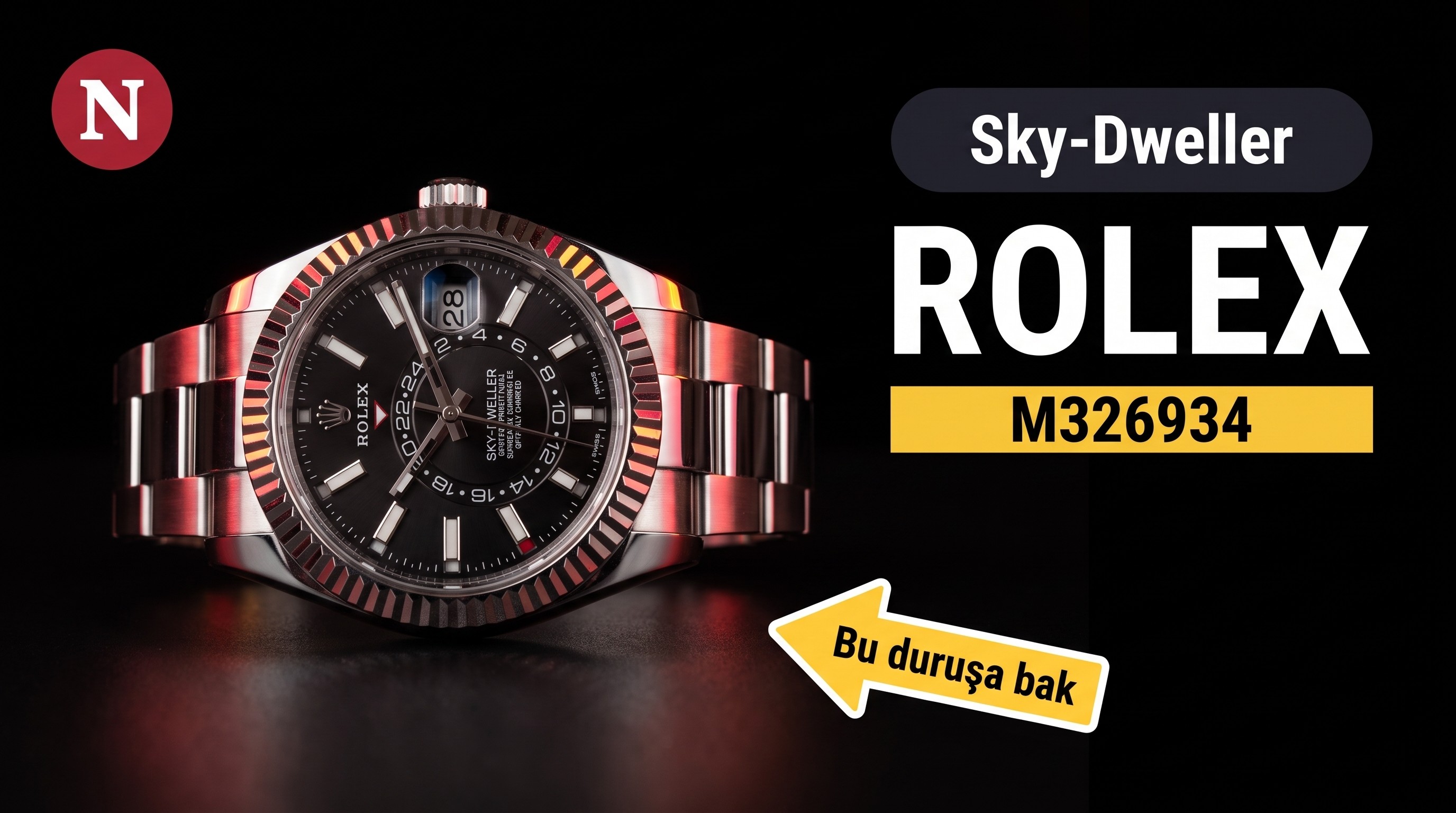 N Factory Rolex Sky-Dweller Serisi m326934-0005
