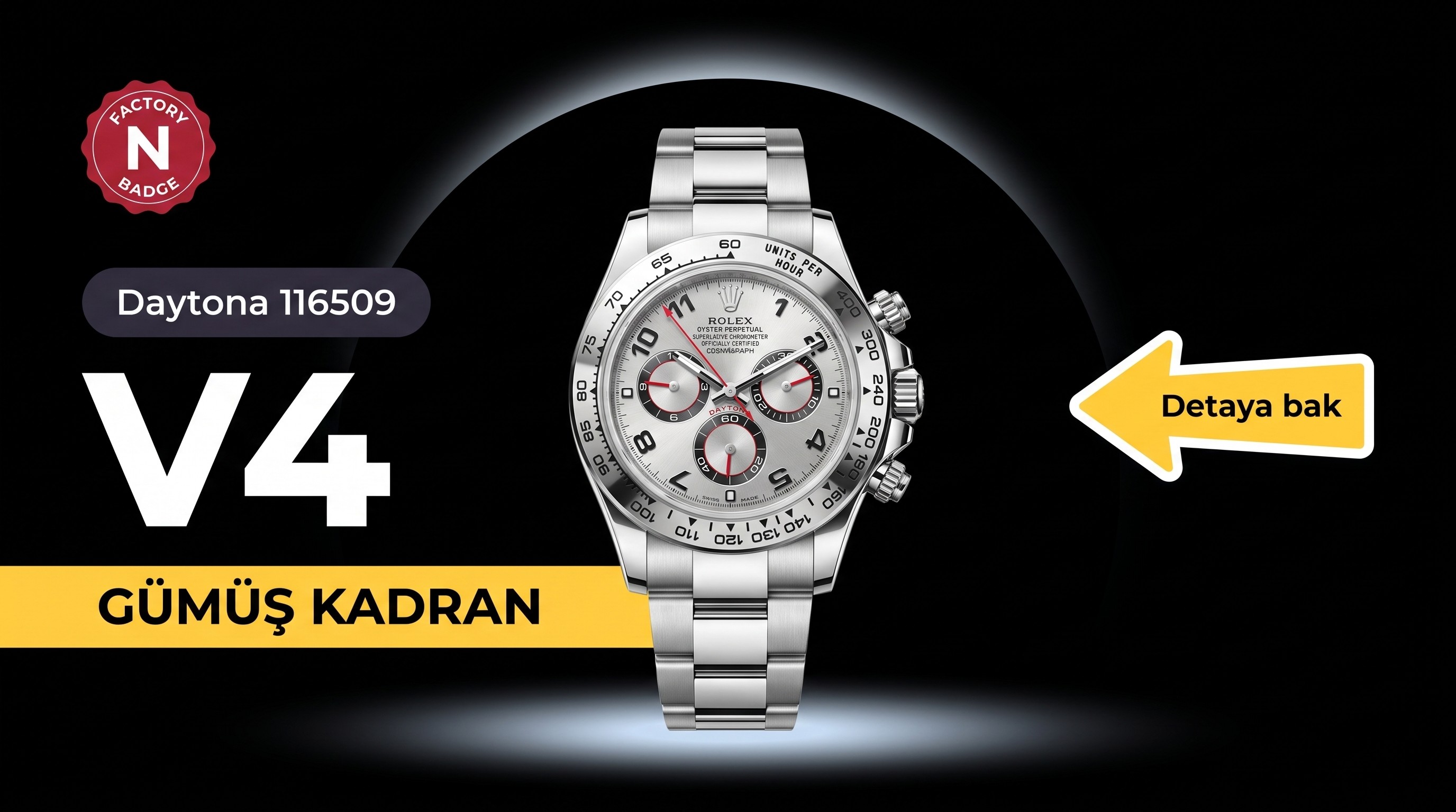 Rolex Daytona 116509 Noob Factory İncelemesi