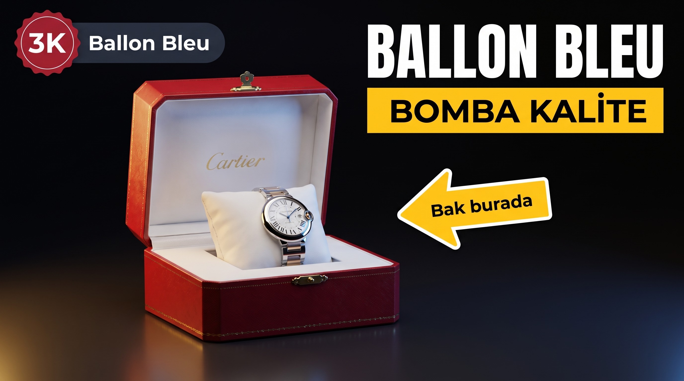 Cartier Ballon Bleu 42mm 3K Factory