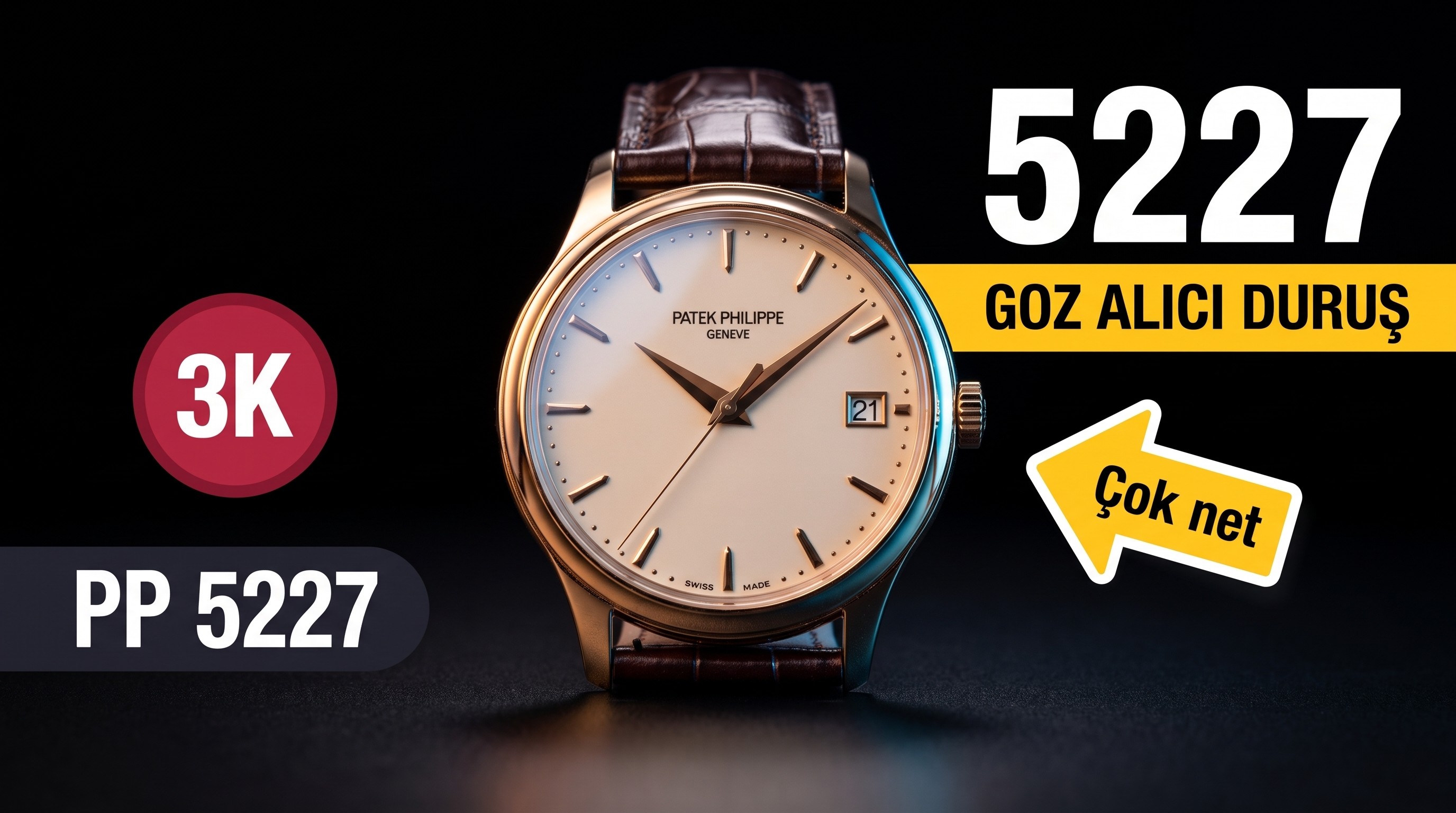Patek Philippe Calatrava 5227 3K Factory İncelemesi