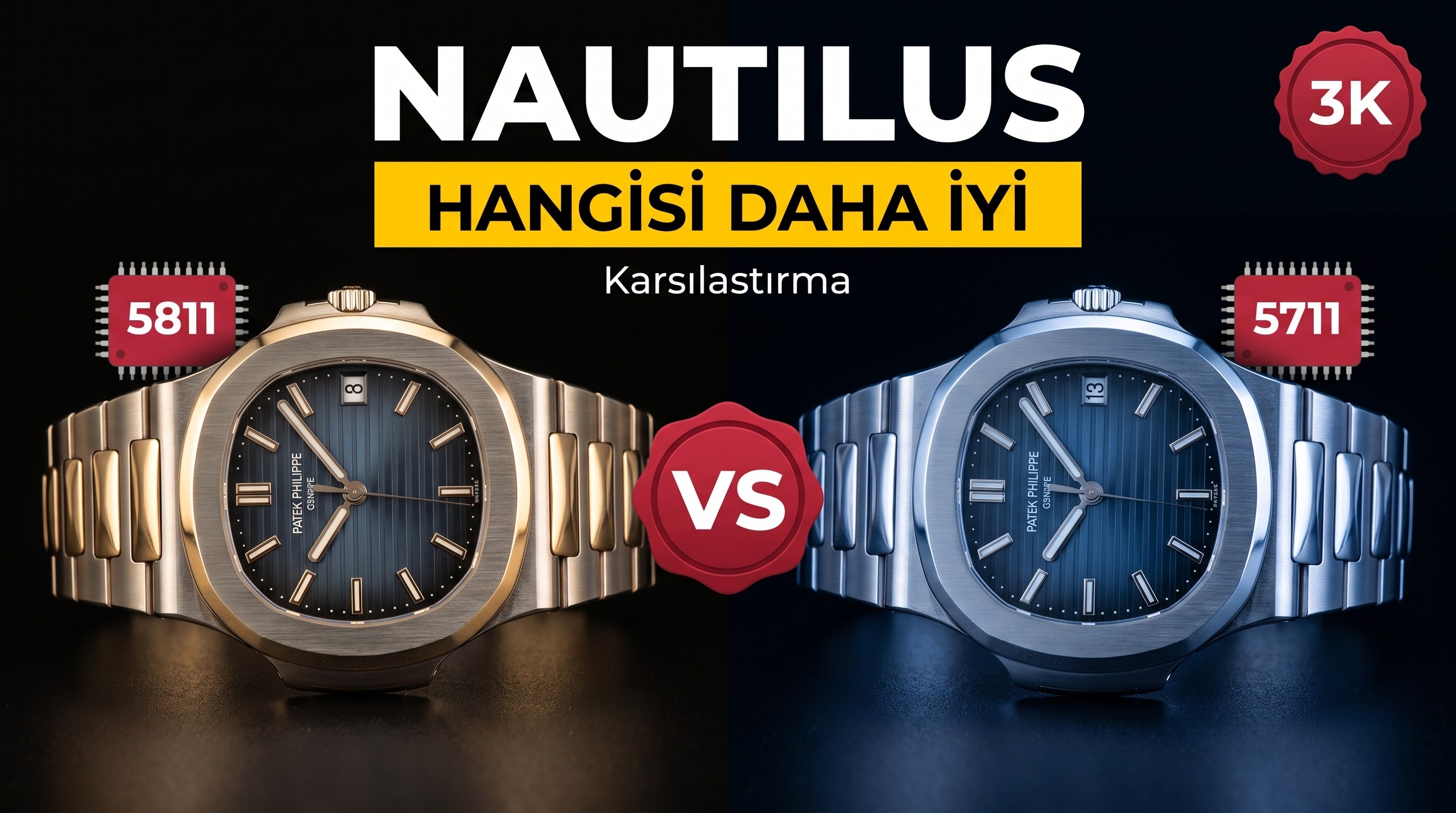 Patek Philippe Nautilus 5811 3K Factory İncelemesi