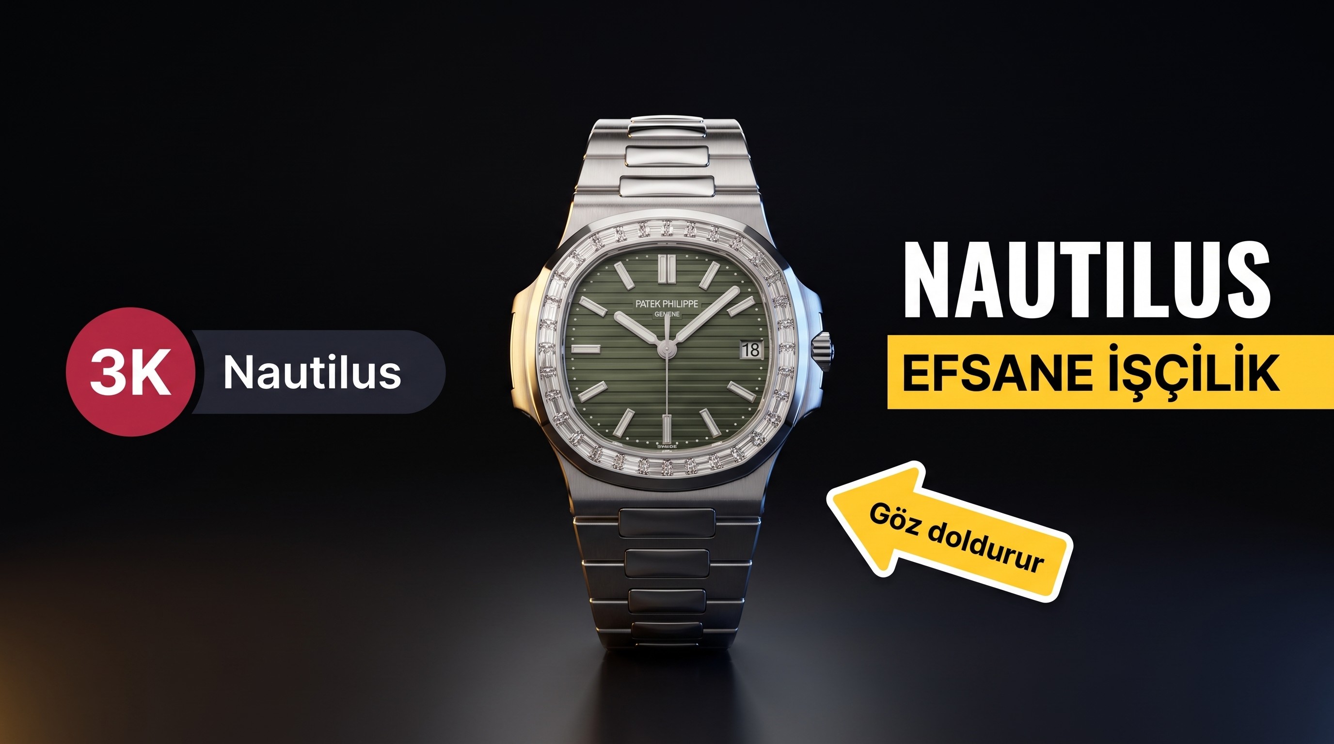Patek Philippe Nautilus 3K Factory İncelemesi