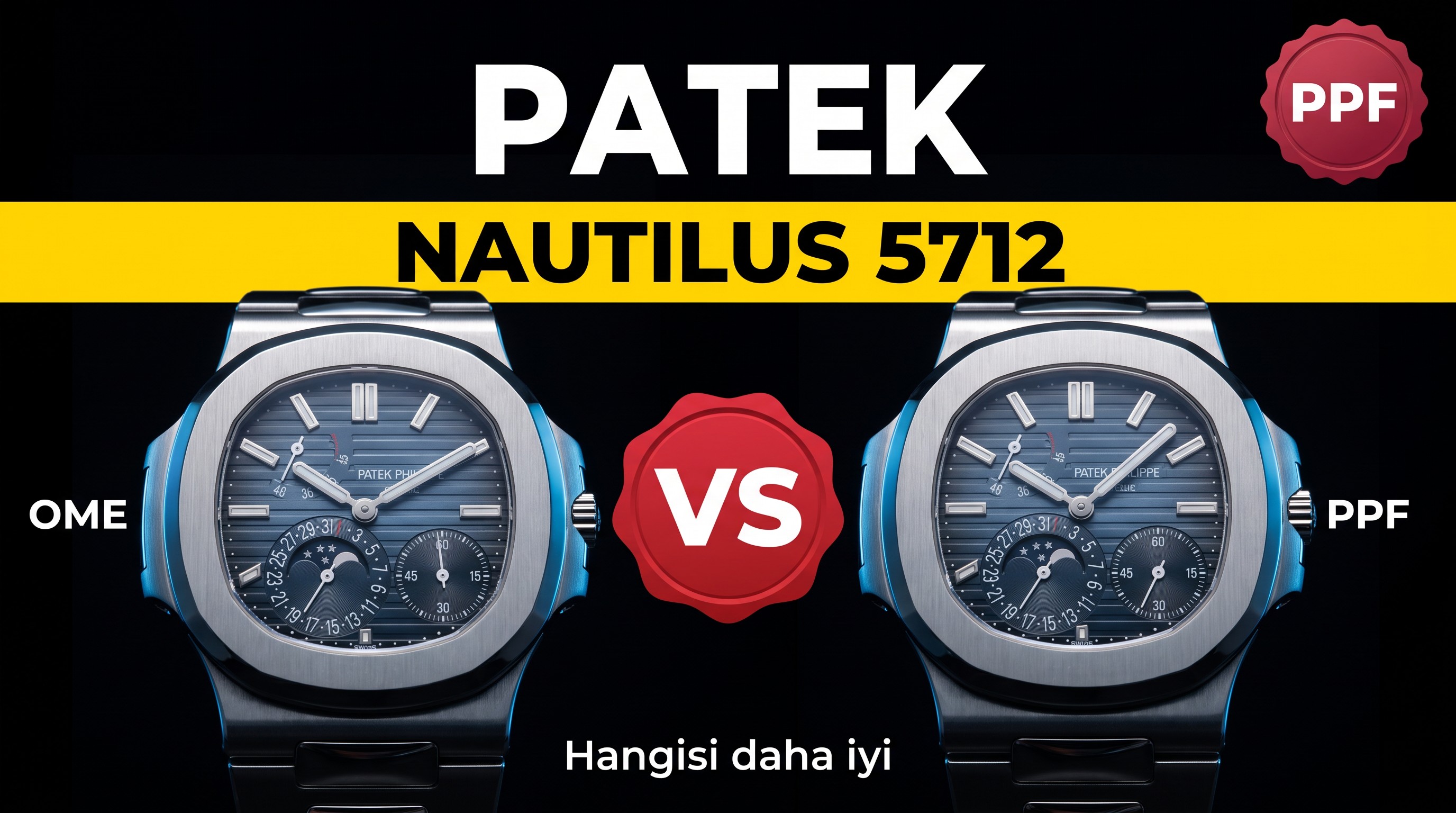 Nautilus 5712 OME vs PPF