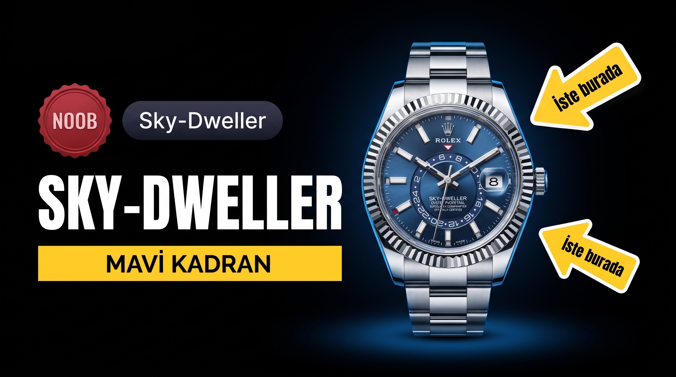 Rolex Sky-Dweller Noob Factory İncelemesi