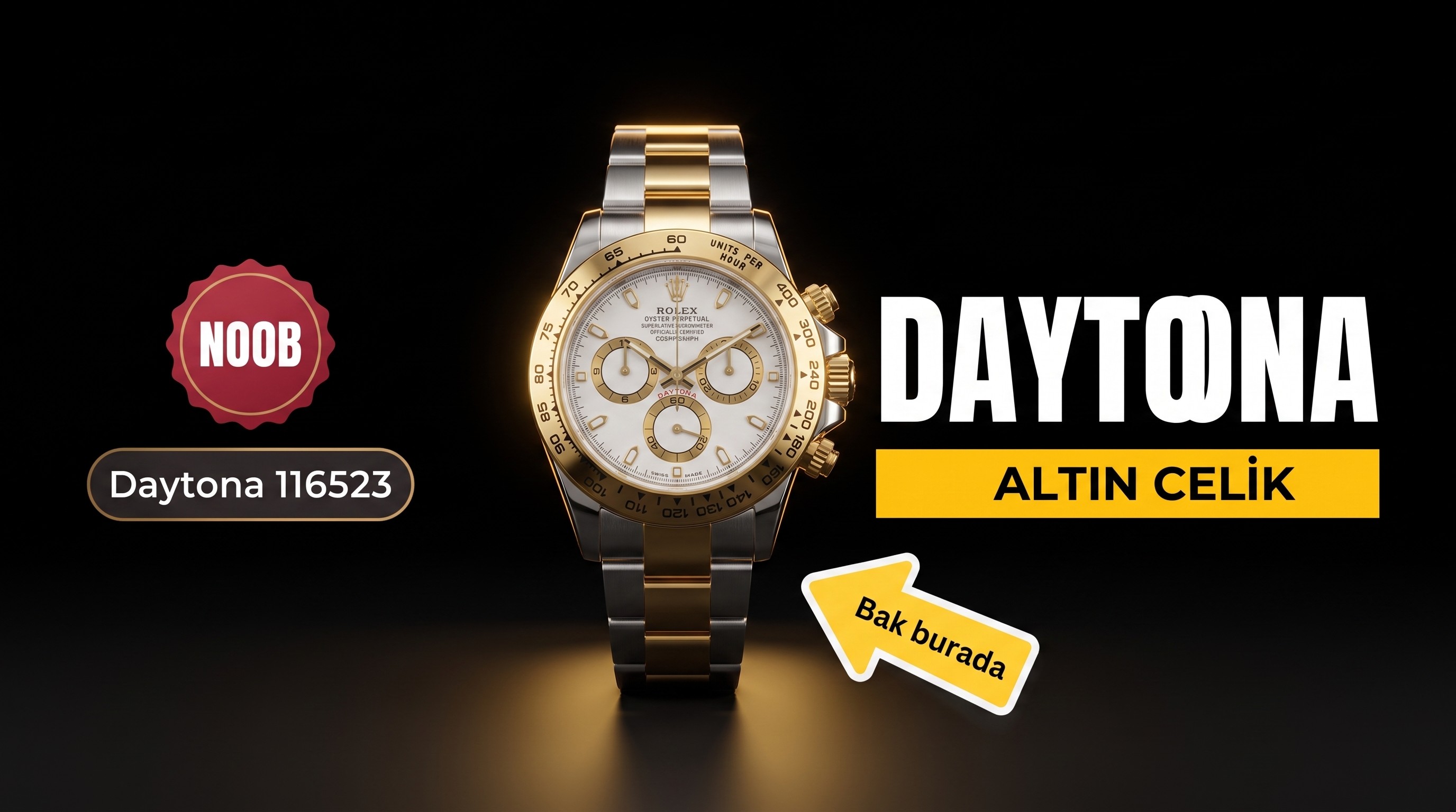 Rolex Daytona Noob Factory İncelemesi
