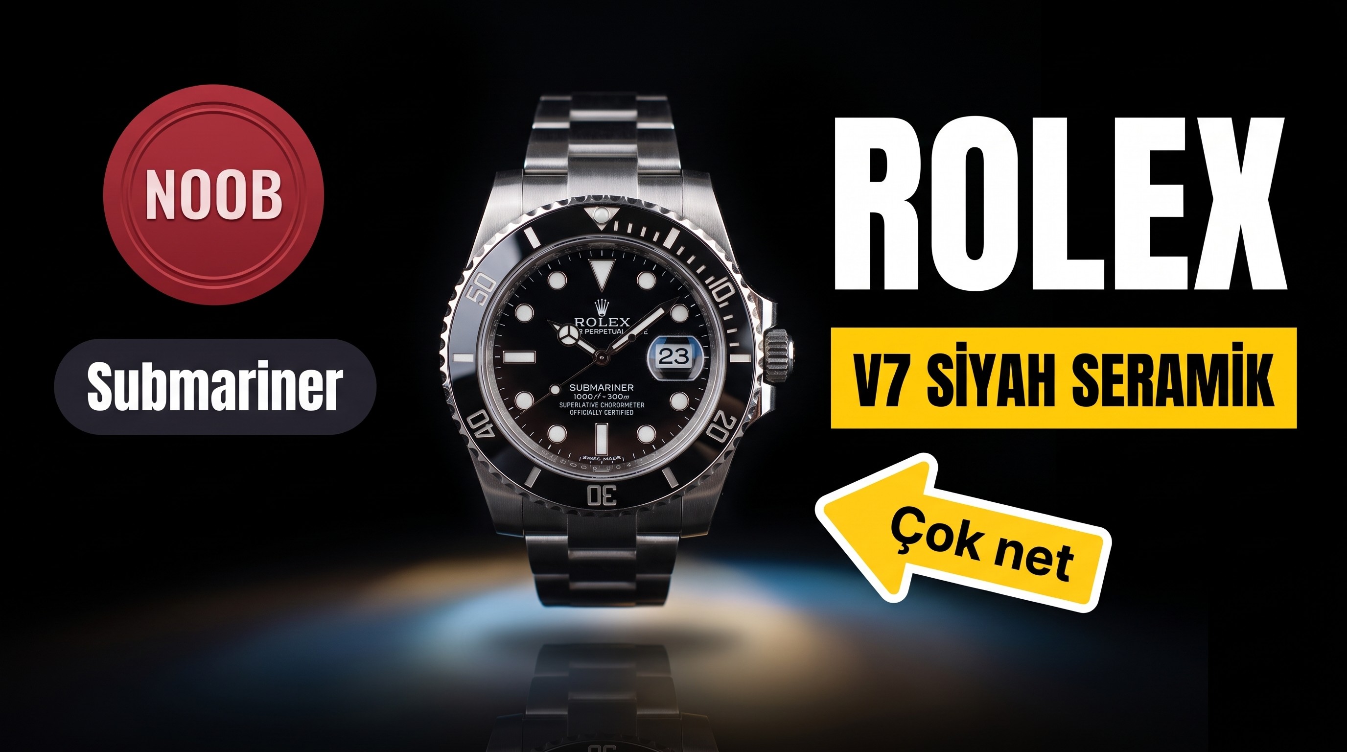Rolex Submariner 116610LN Noob Factory İncelemesi