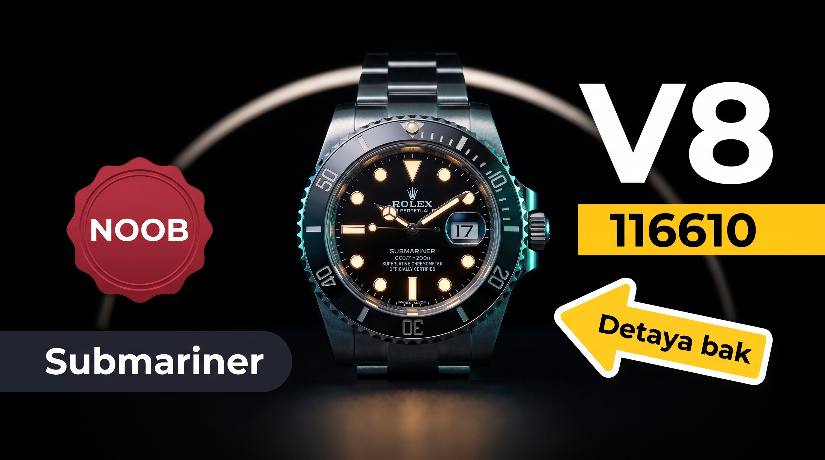 Rolex Submariner 116610 Noob Factory İncelemesi