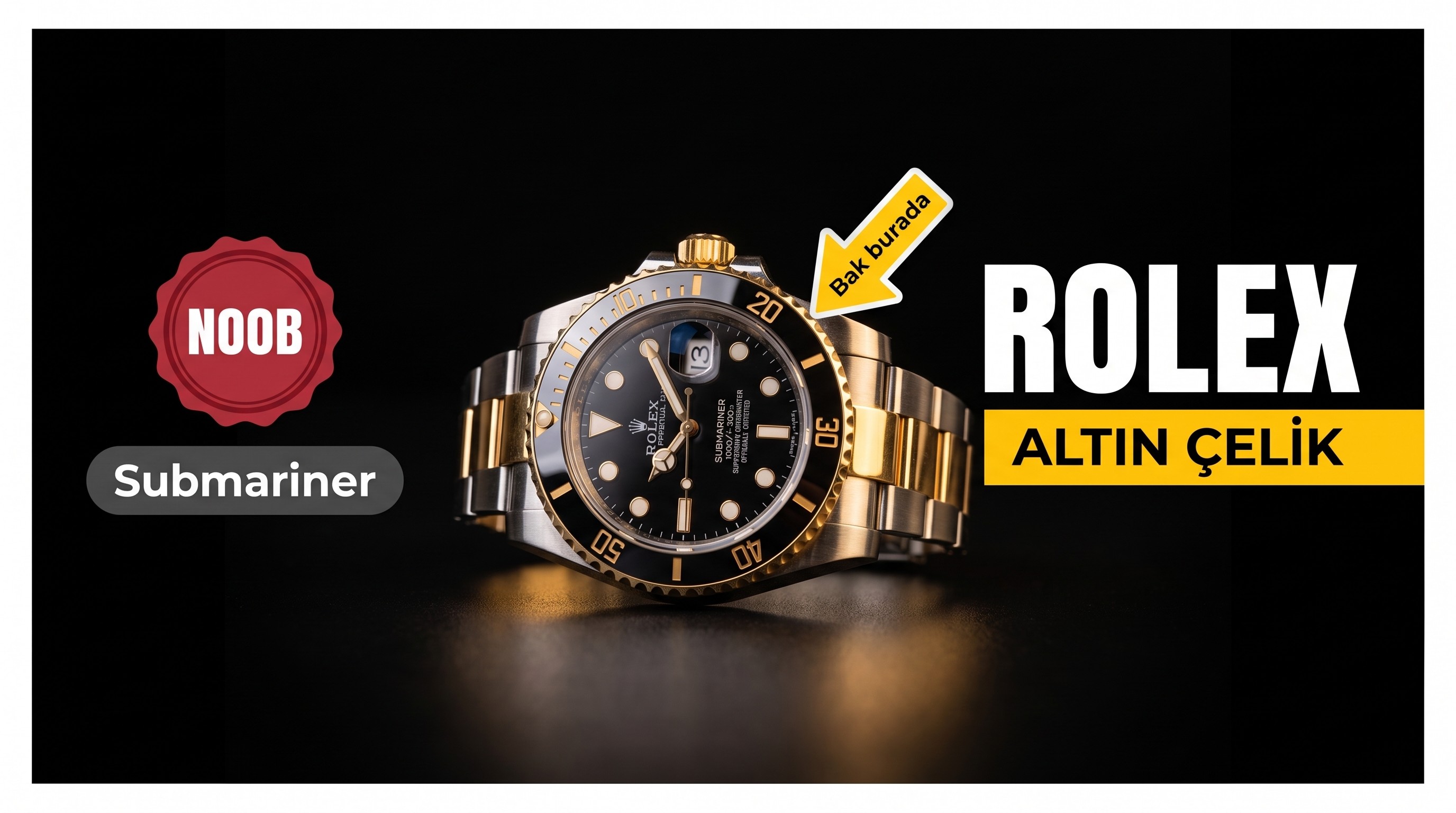 Rolex Submariner 116613LN Noob Factory İncelemesi