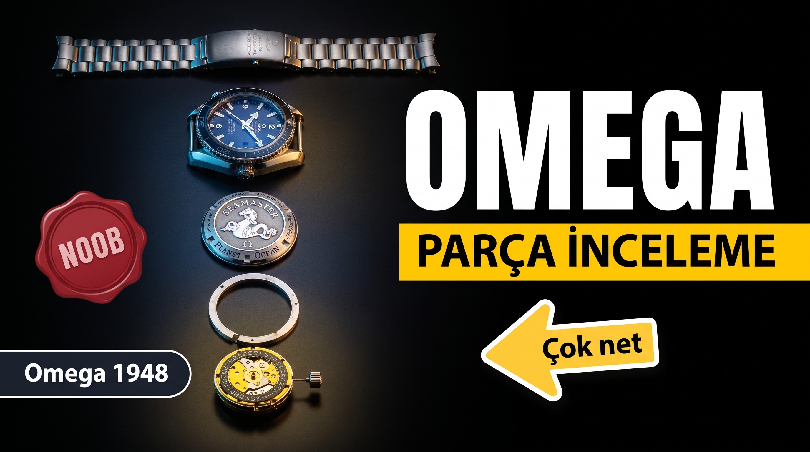 Omega Planet Ocean 1948 Noob Factory İncelemesi