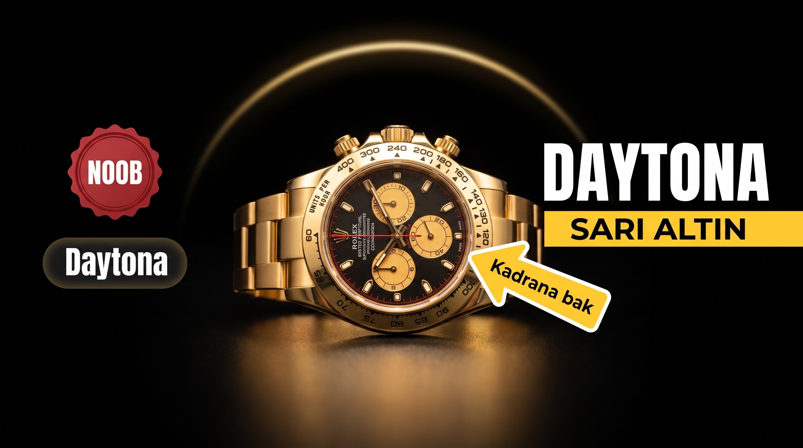 Rolex Daytona Noob Factory İncelemesi