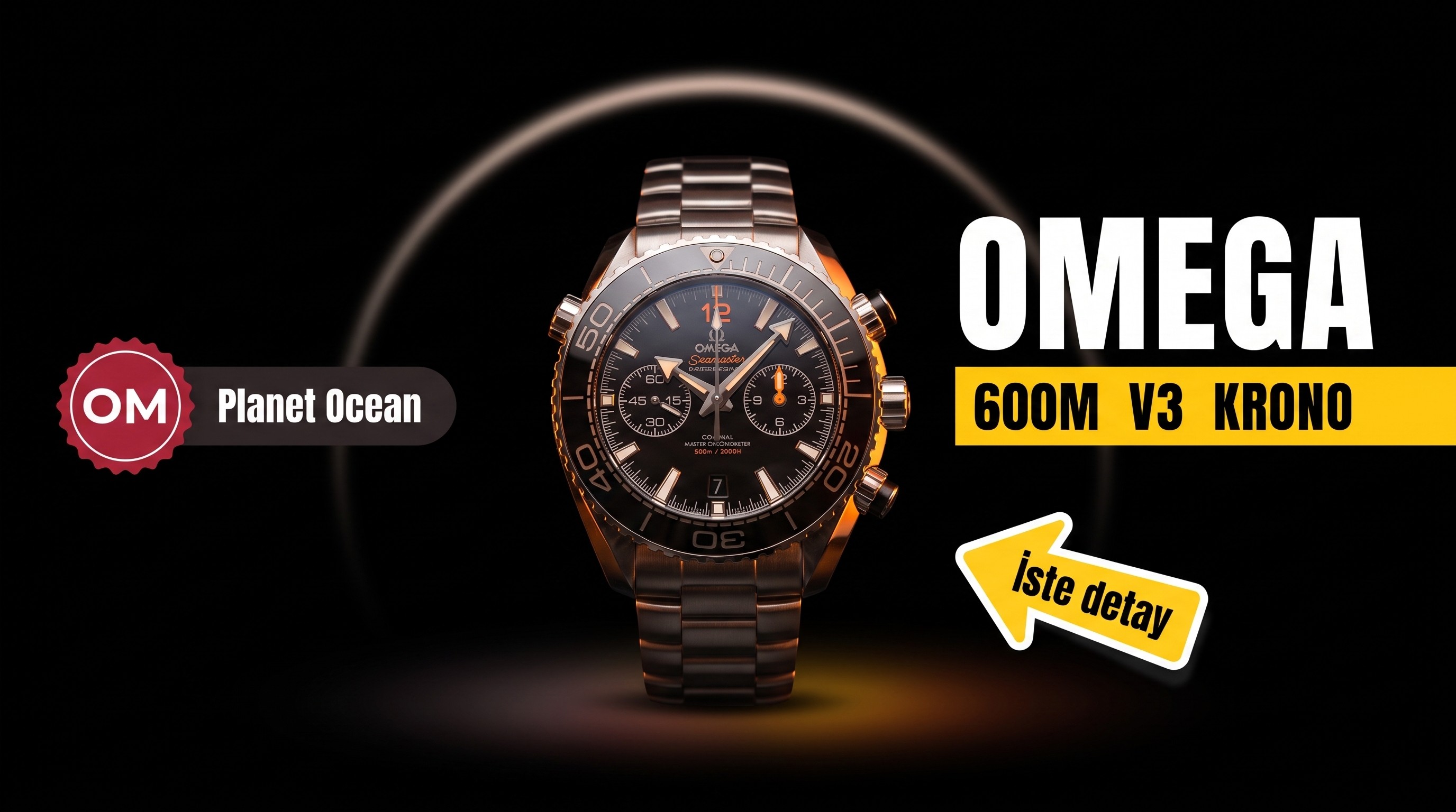 OM Factory Omega Seamaster Planet Ocean 600 V3 kronograf mekanik saatin kalitesi iyi mi?