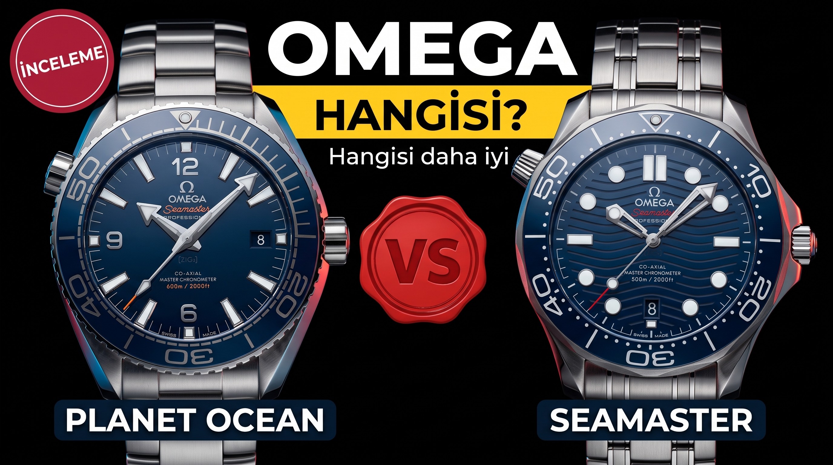 Omega Planet Ocean vs Omega Seamaster Karşılaştırması