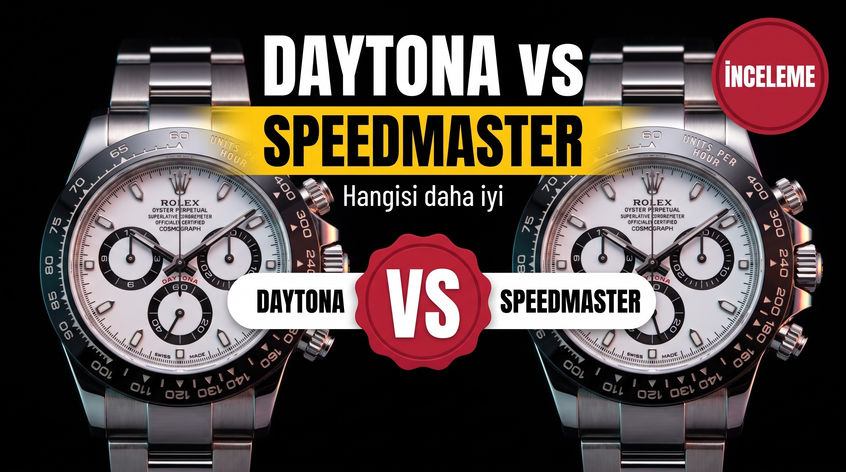 Omega Speedmaster VS Rolex Daytona