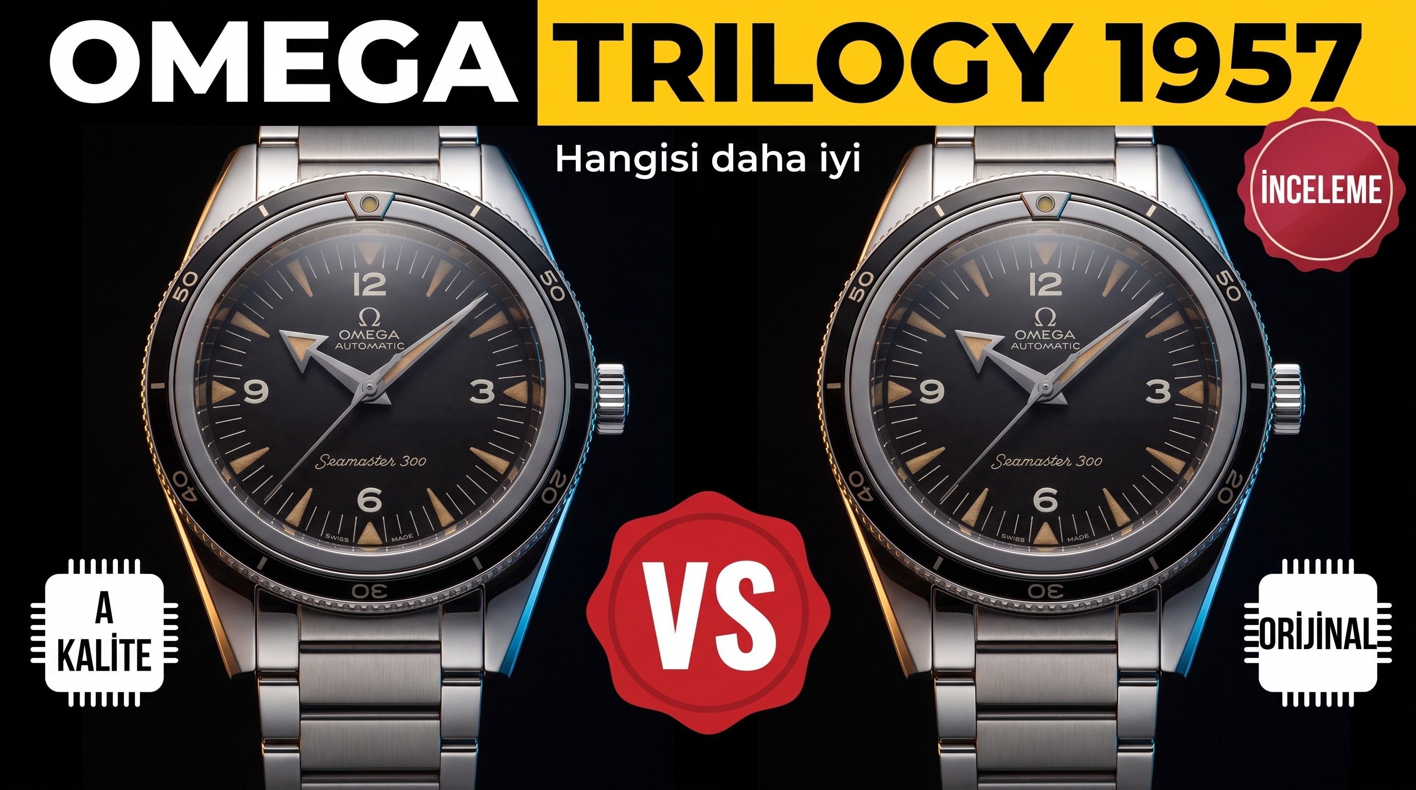 OMEGA Trilogy 1957 İnceleme ve Karşılaştırma