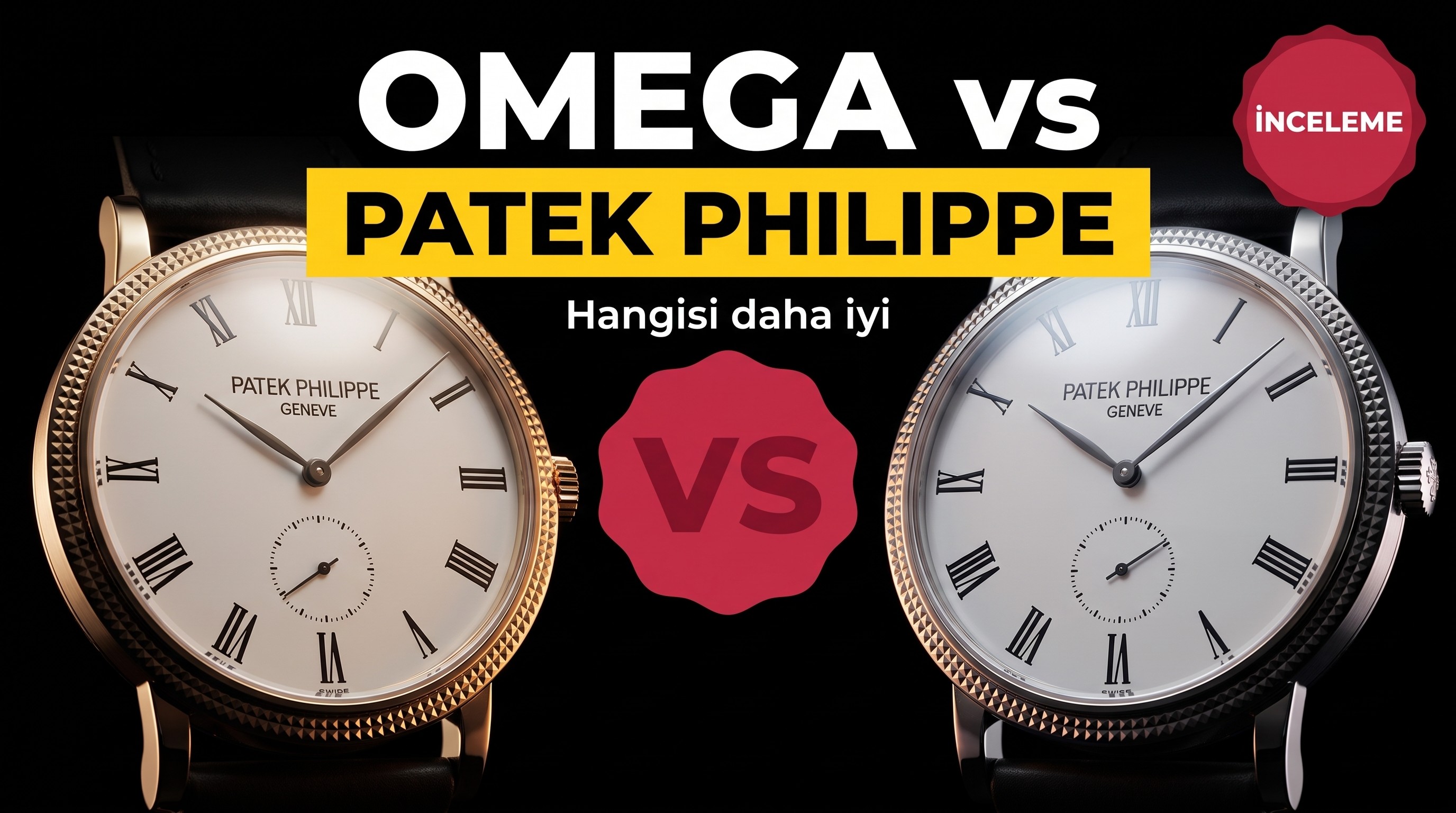 Omega VS Patek Philippe