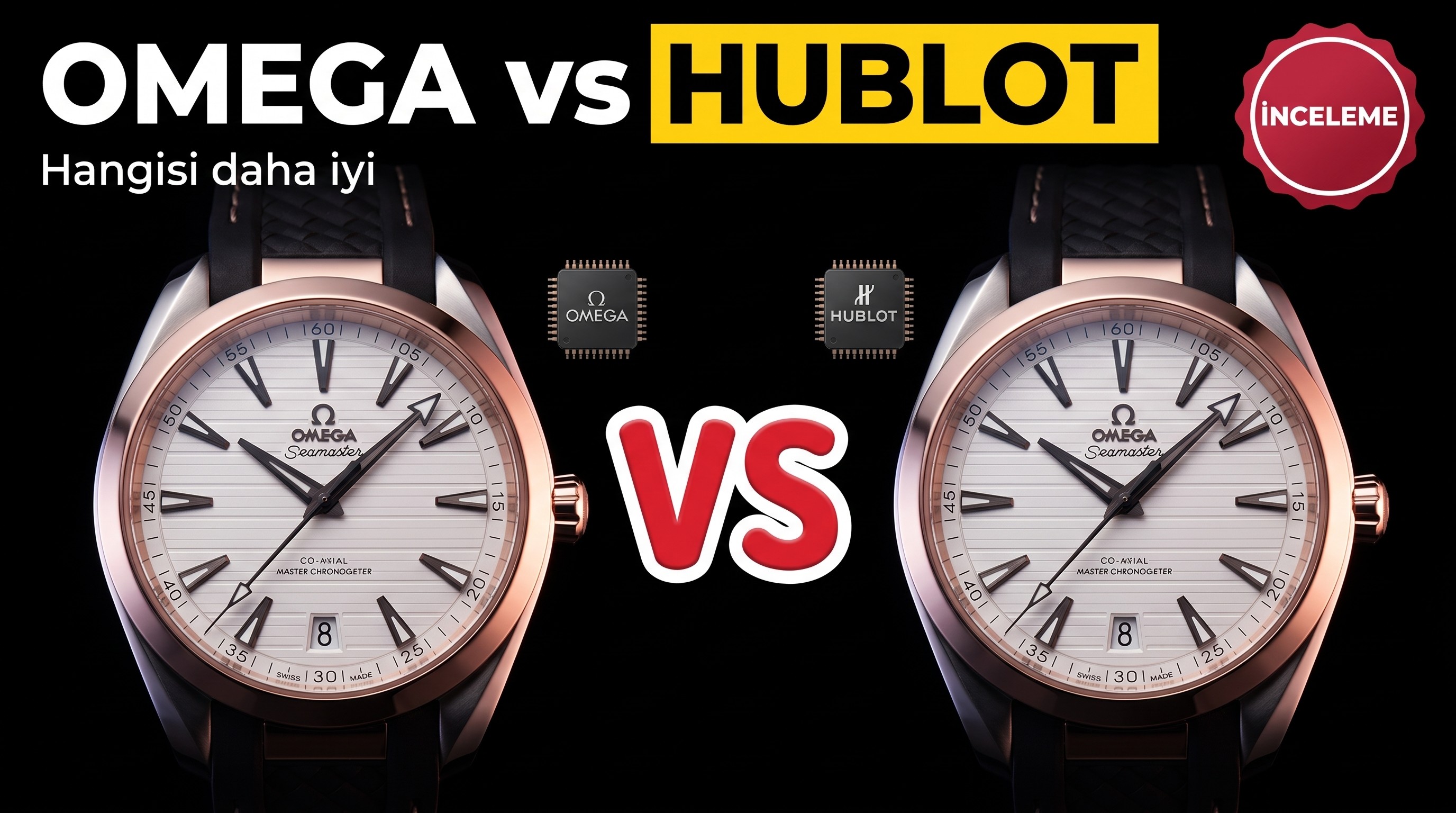 Omega'ya Karşı Hublot Saatler