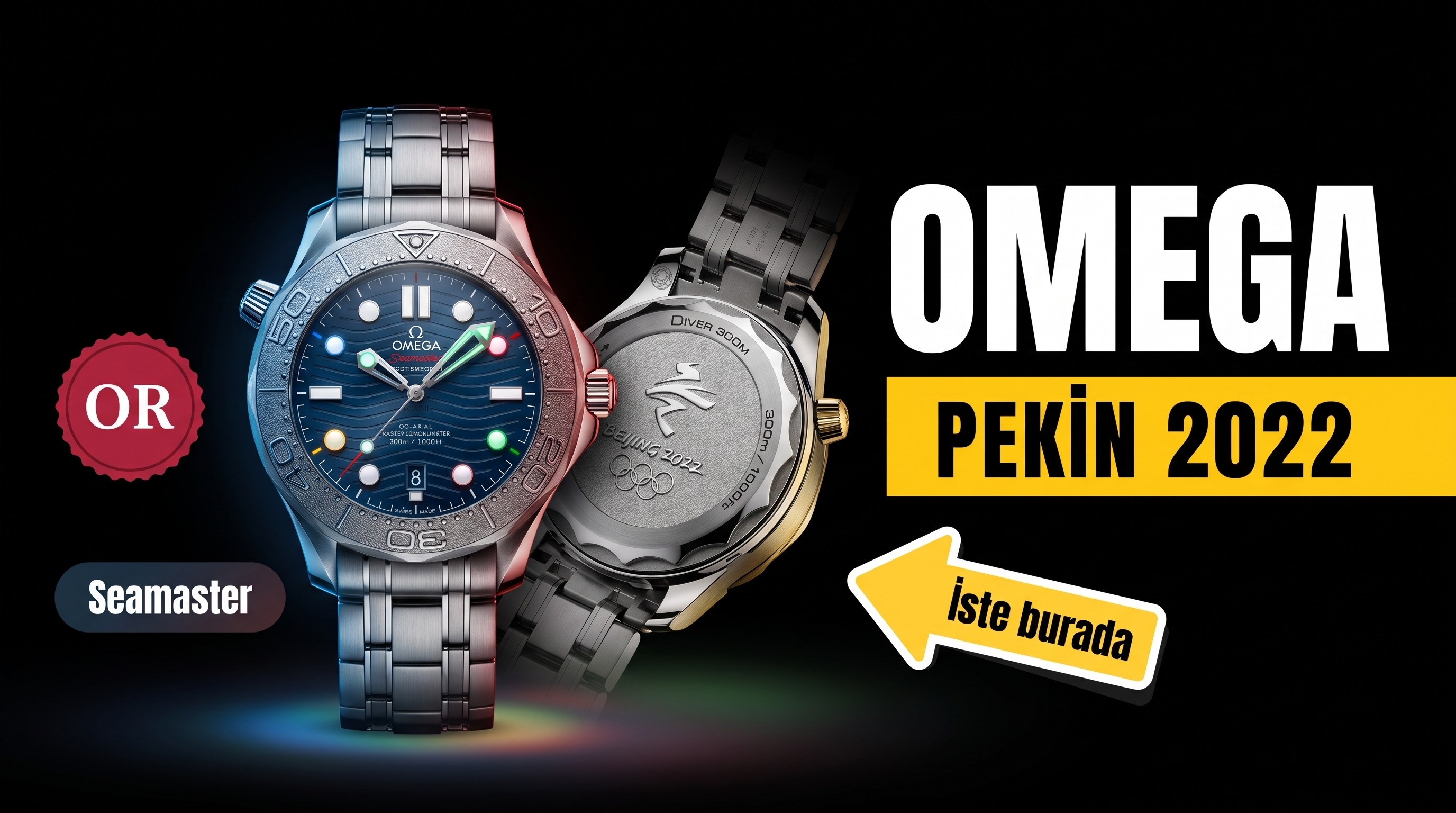 OR Factory Omega Seamaster Pekin 2022 Kış Olimpiyatları Özel Serisi İncelemesi