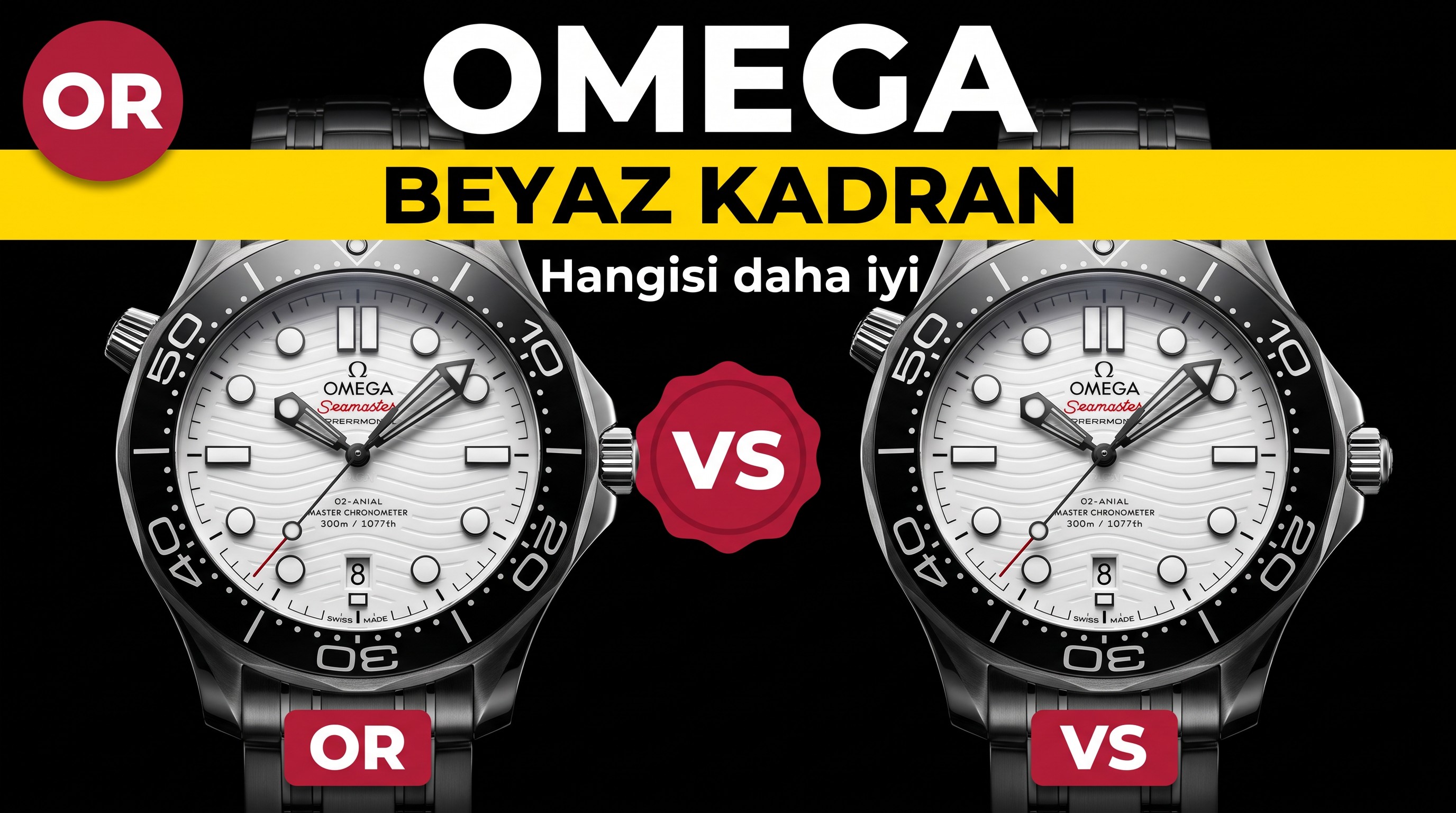 OR Factory ile VS Factory Omega Seamaster 300M karşılaştırması