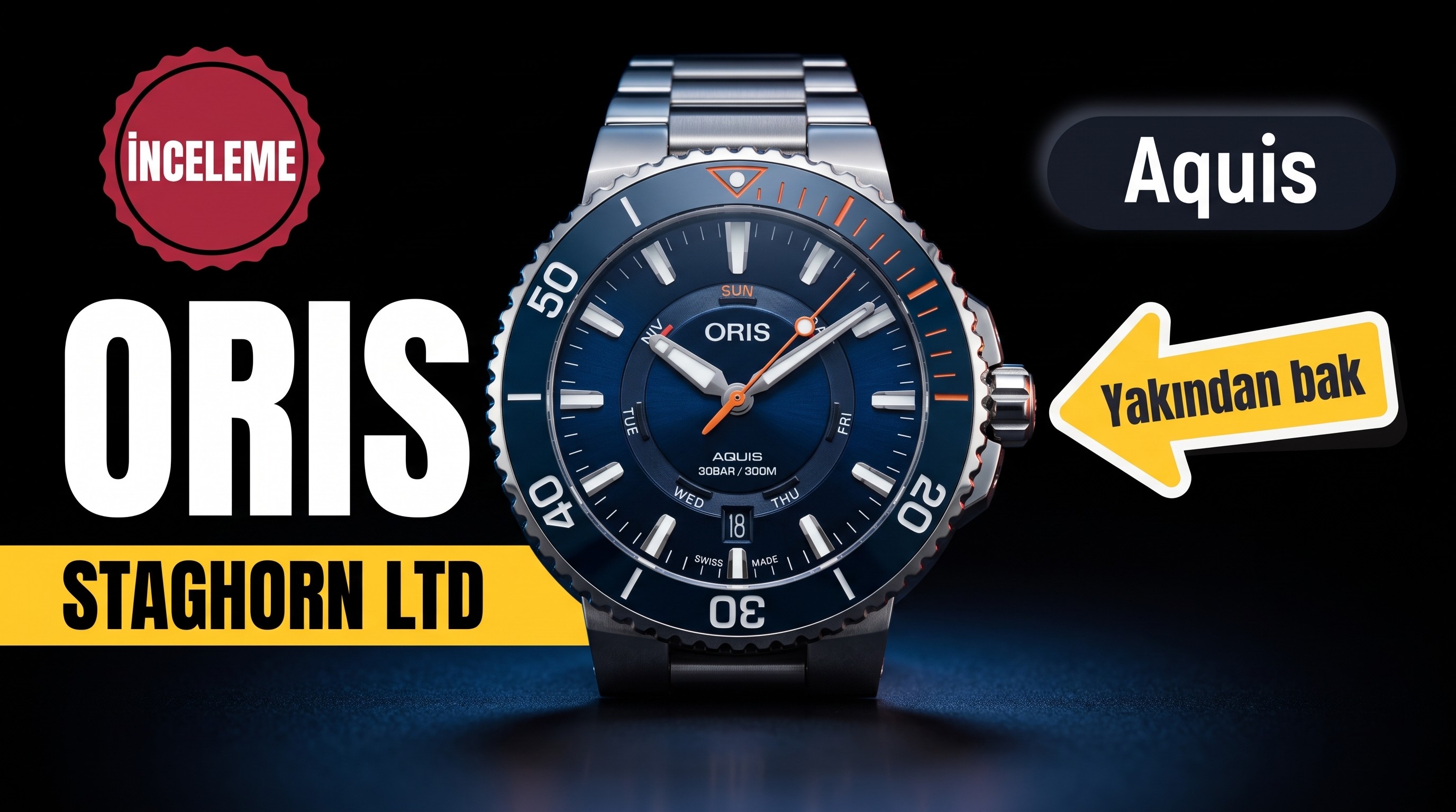 Oris Aquis Staghorn Restoration Limited Edition İncelemesi
