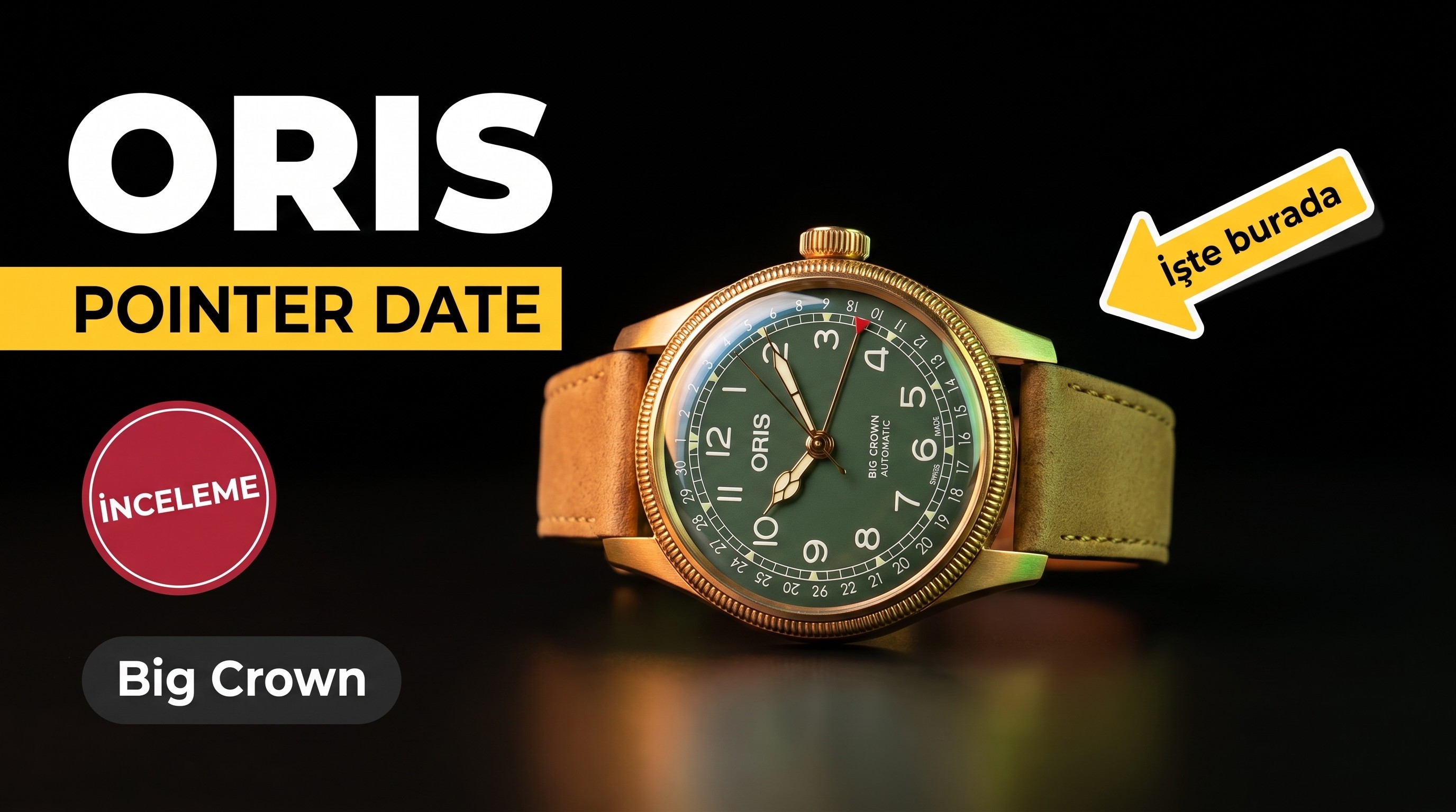 Oris Big Crown Pointer Date İncelemesi