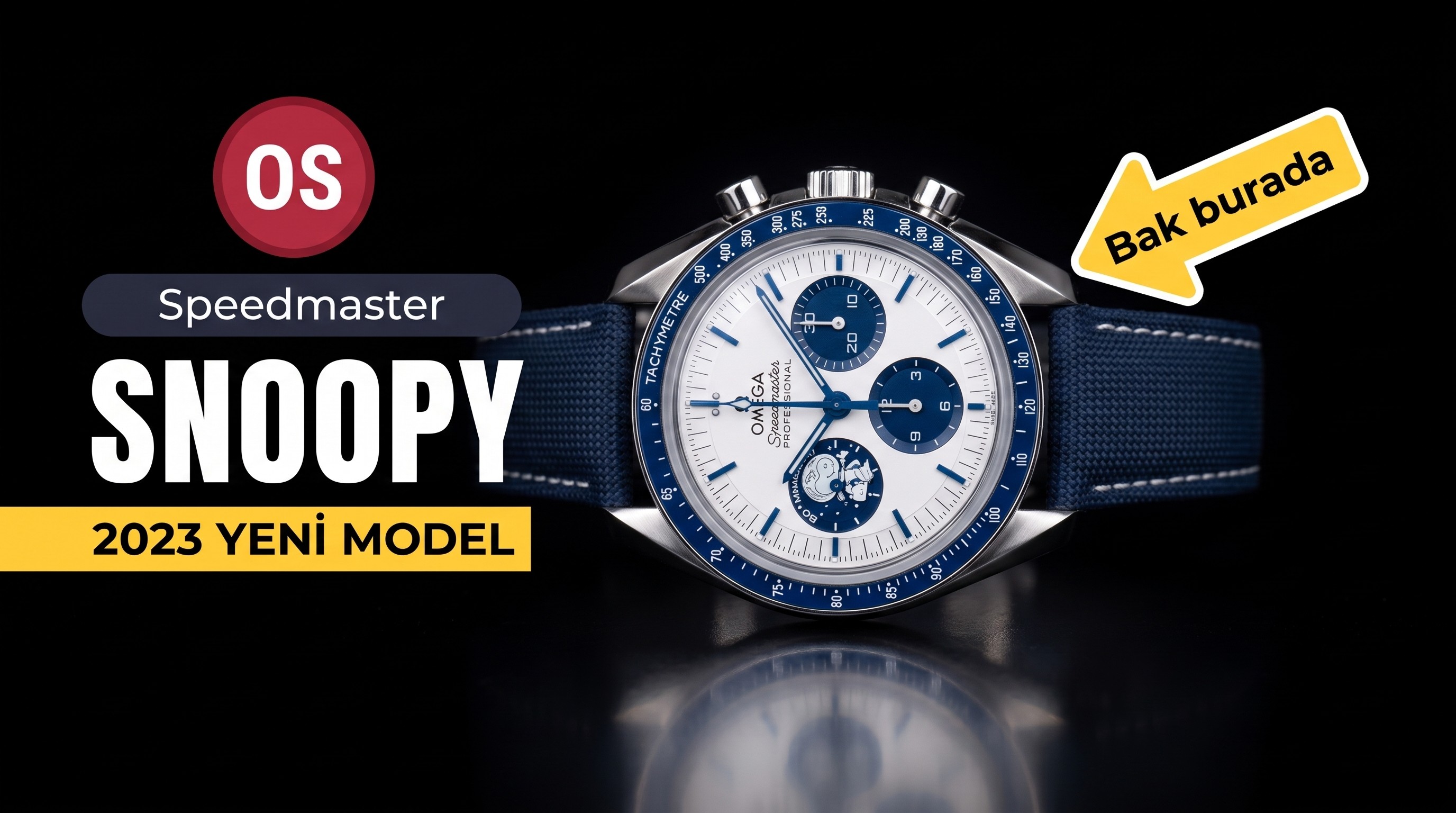 Omega Speedmaster Silver Snoopy Award 50th Anniversary tasarim incelemesi