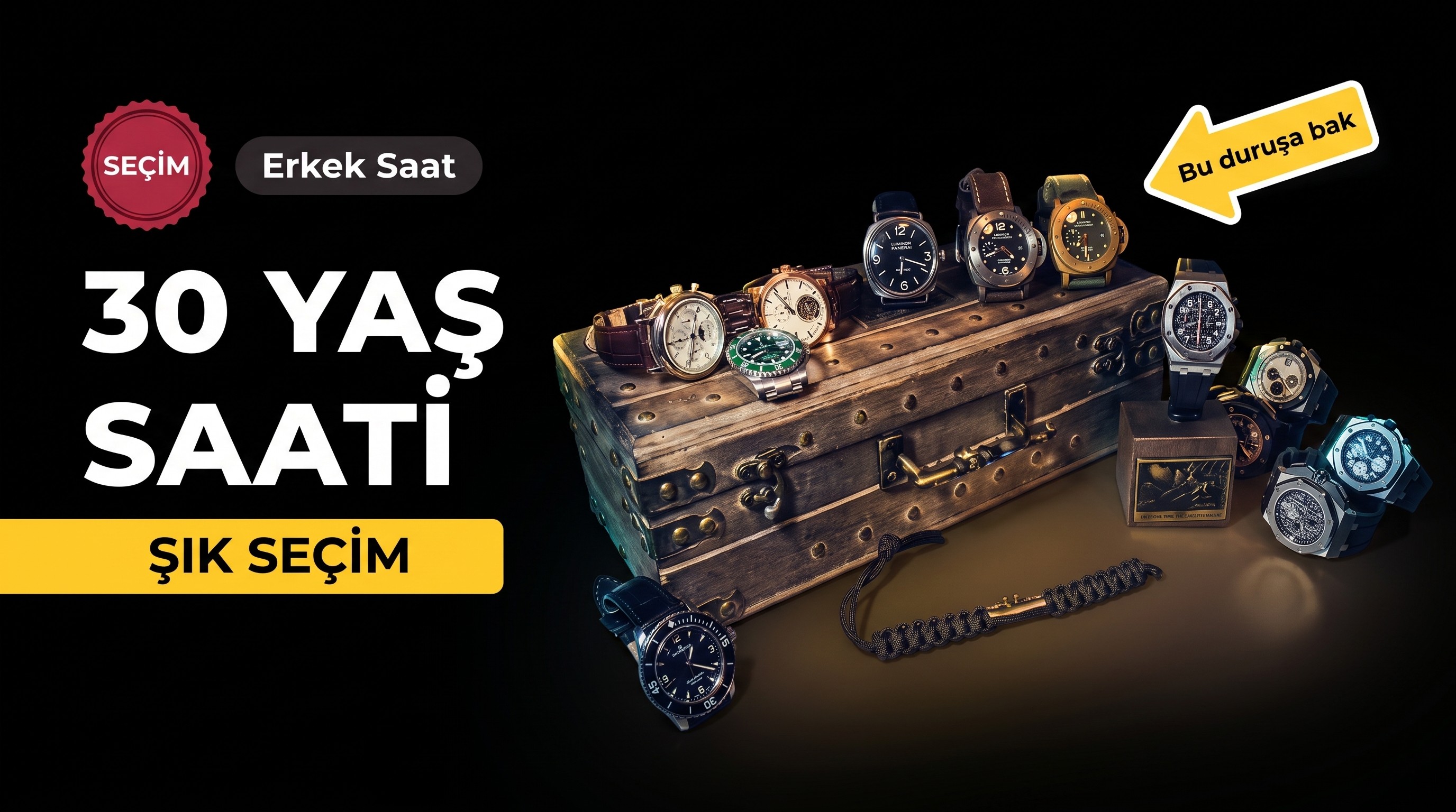 Otuzundaki her başarılı erkeğe: Sahip olmayı hak ettiğiniz şık kol saatleri!